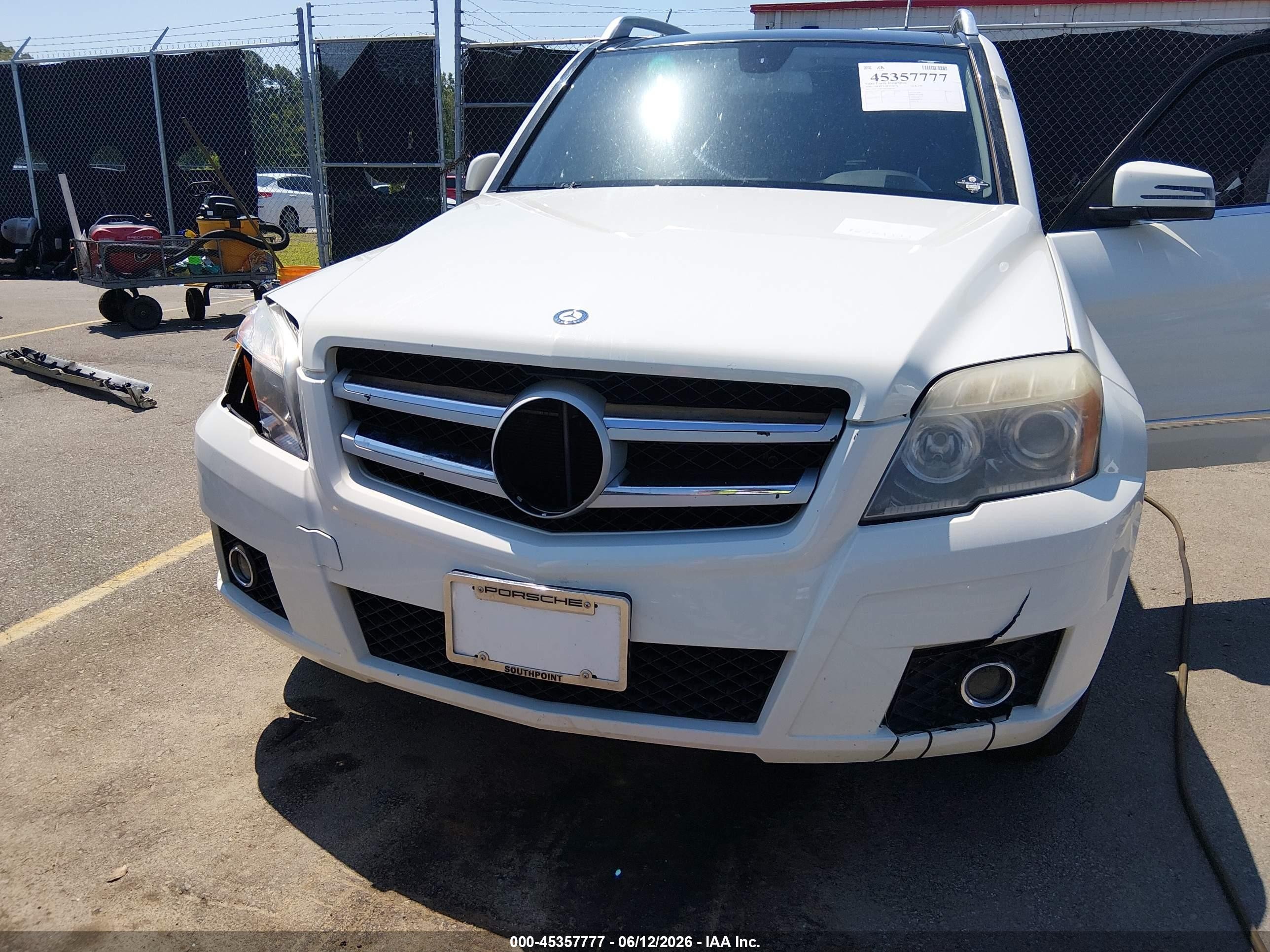 2012 Mercedes-benz Glk 350 4matic White vin: WDCGG8HB3CF888768