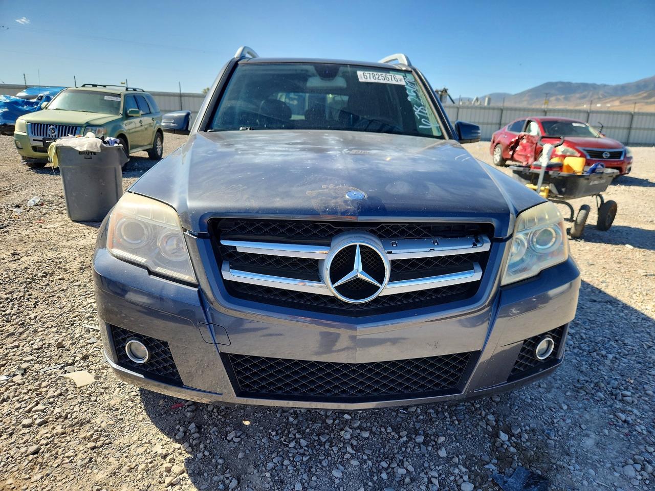 2010 Mercedes-benz Glk 350 4matic Gray vin: WDCGG8HB4AF268735