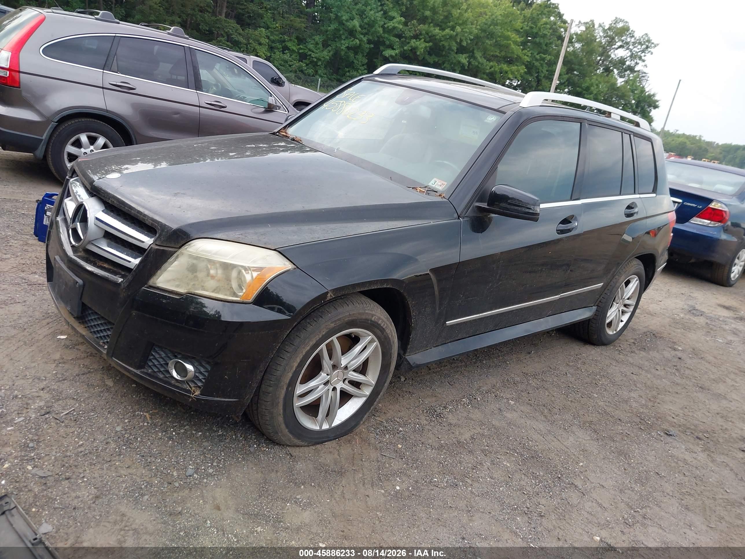 2010 Mercedes-benz Glk 350 4matic Black vin: WDCGG8HB4AF294364