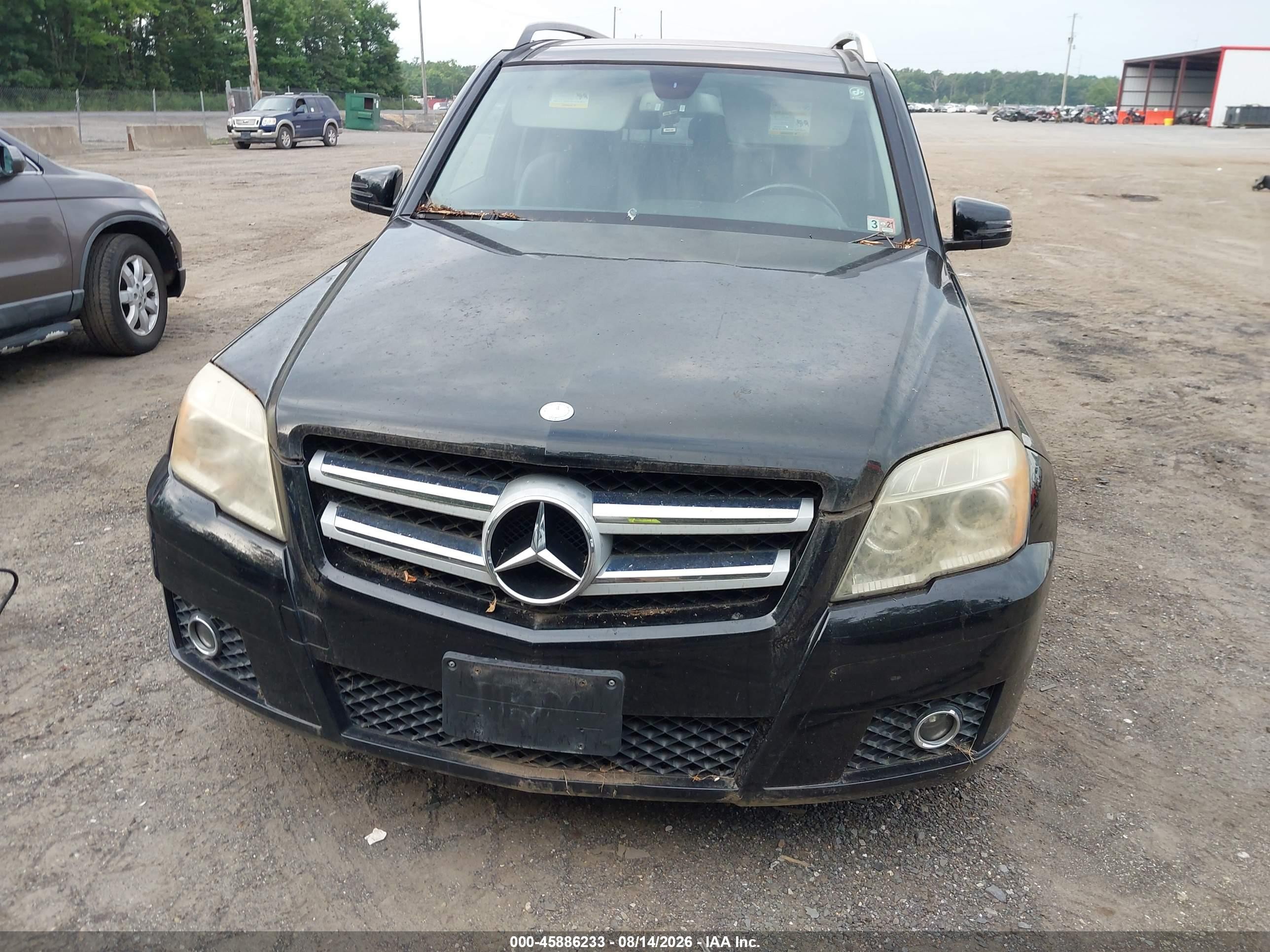 2010 Mercedes-benz Glk 350 4matic Black vin: WDCGG8HB4AF294364