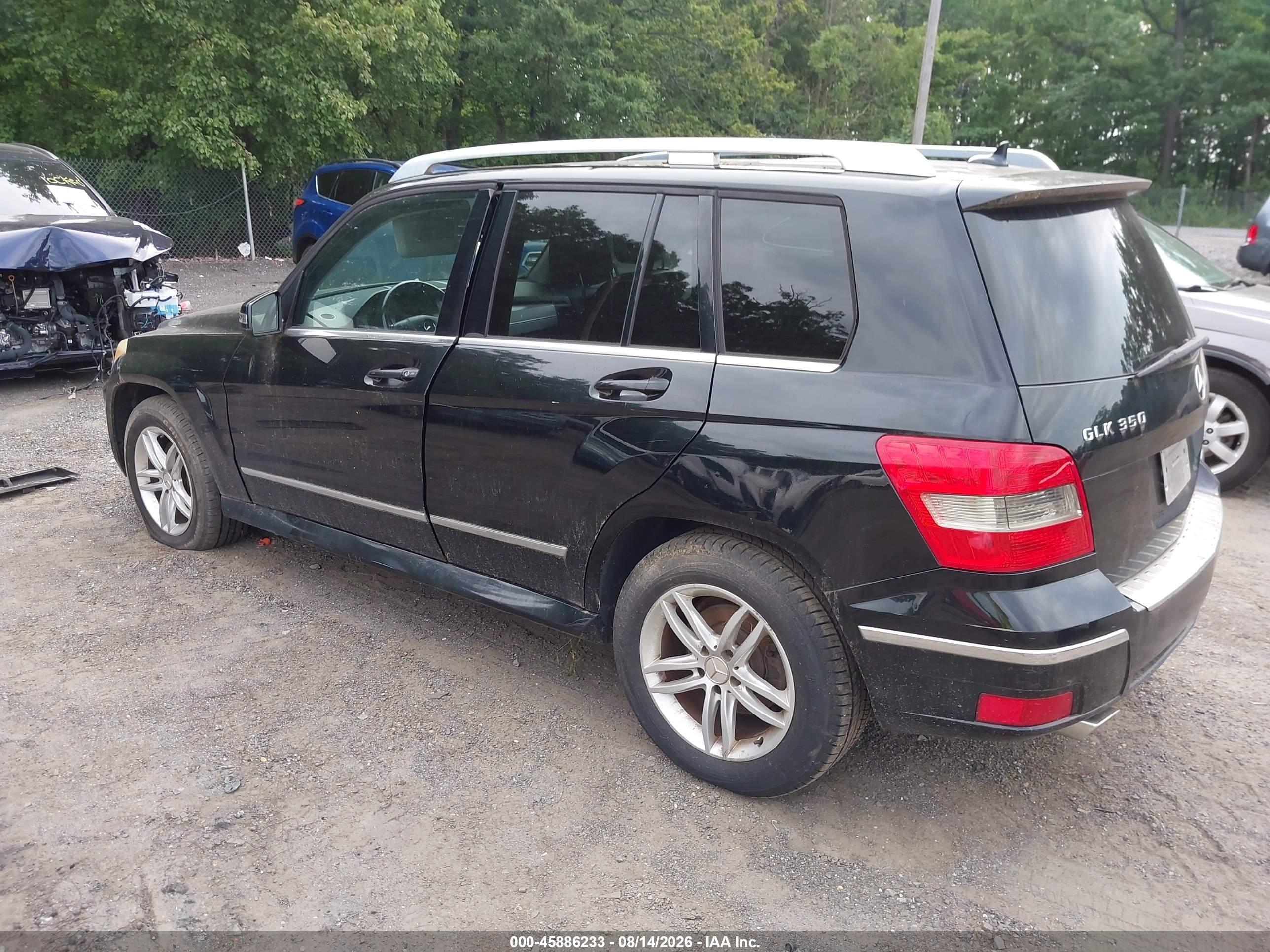 2010 Mercedes-benz Glk 350 4matic Black vin: WDCGG8HB4AF294364
