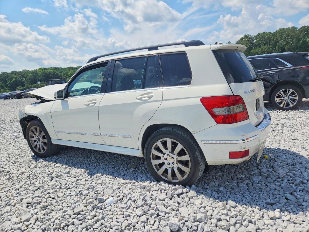 2010 Mercedes-benz Glk 350 4matic Белый vin: WDCGG8HB4AF296003