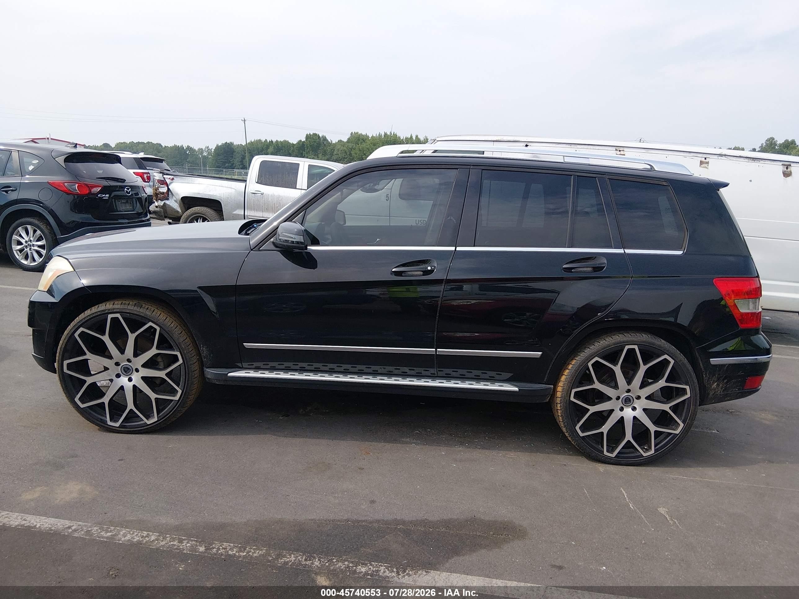 2010 Mercedes-benz Glk 350 4matic Black vin: WDCGG8HB4AF299337