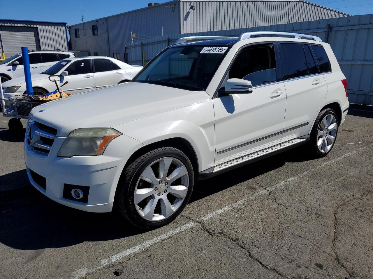 2010 Mercedes-benz Glk 350 4matic White vin: WDCGG8HB4AF369385