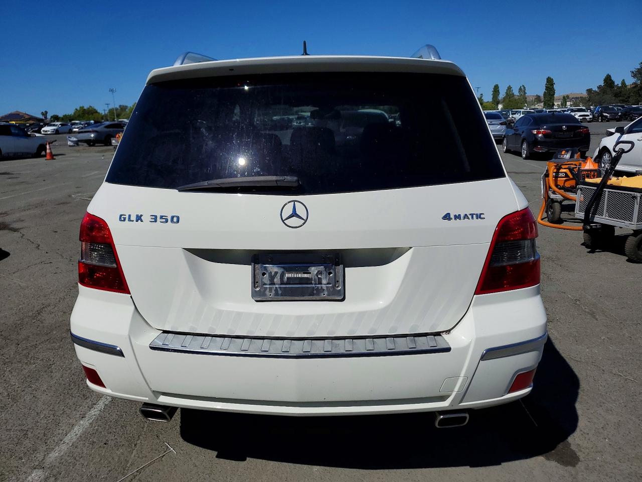 2010 Mercedes-benz Glk 350 4matic White vin: WDCGG8HB4AF369385
