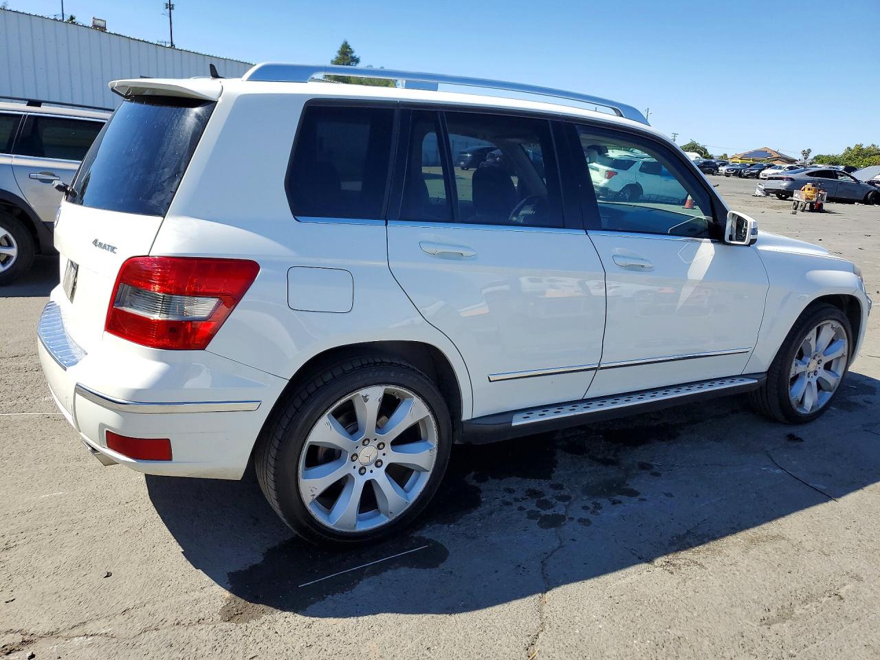 2010 Mercedes-benz Glk 350 4matic White vin: WDCGG8HB4AF369385