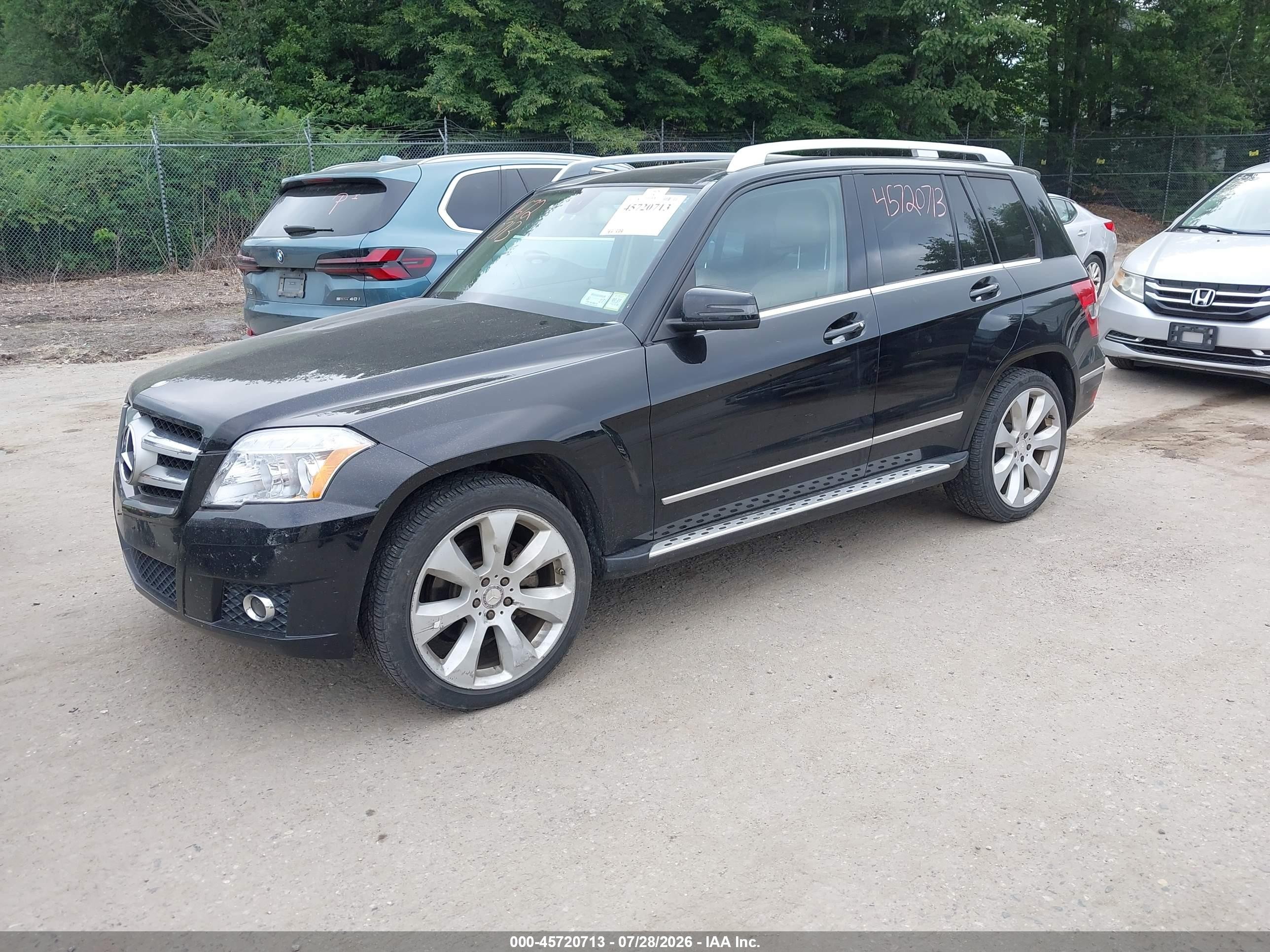 2010 Mercedes-benz Glk 350 4matic Black vin: WDCGG8HB4AF380175