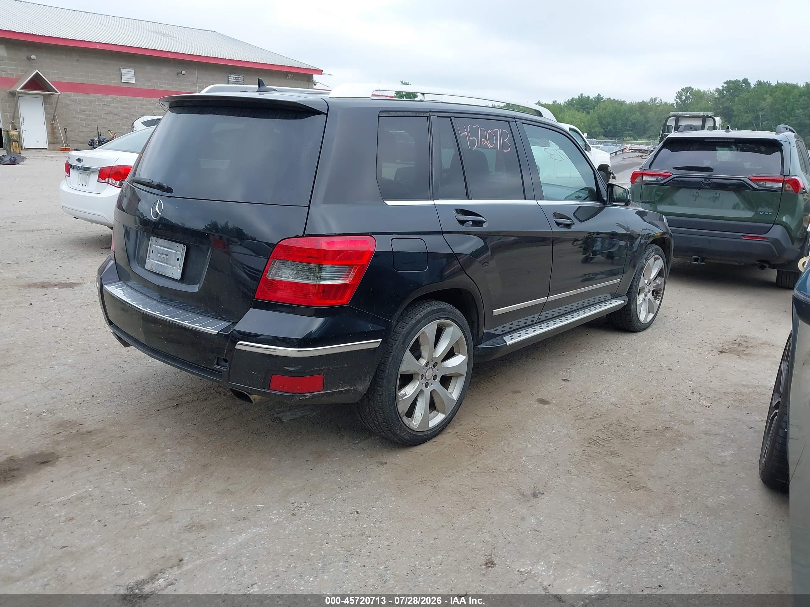 2010 Mercedes-benz Glk 350 4matic Black vin: WDCGG8HB4AF380175