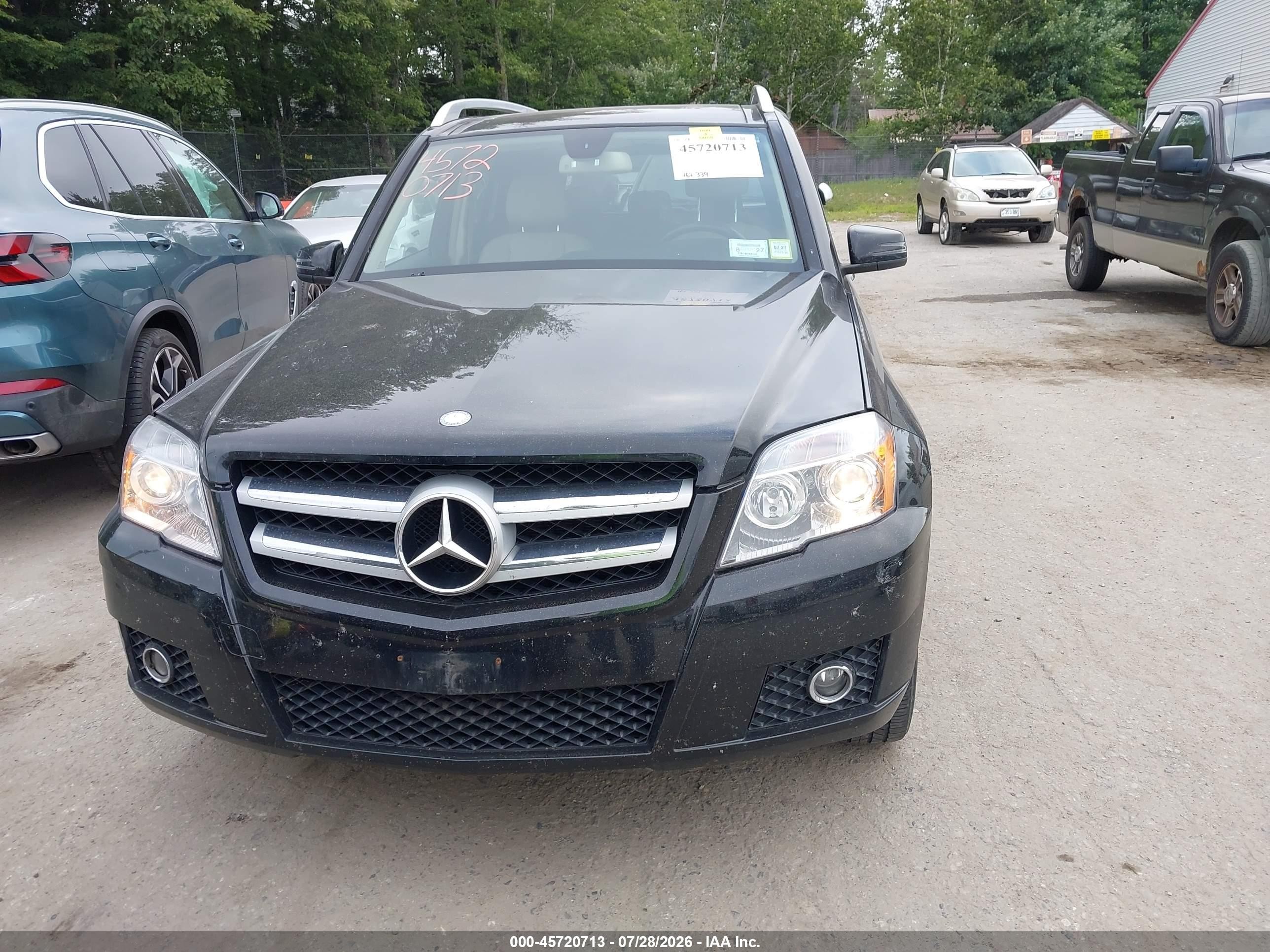 2010 Mercedes-benz Glk 350 4matic Black vin: WDCGG8HB4AF380175