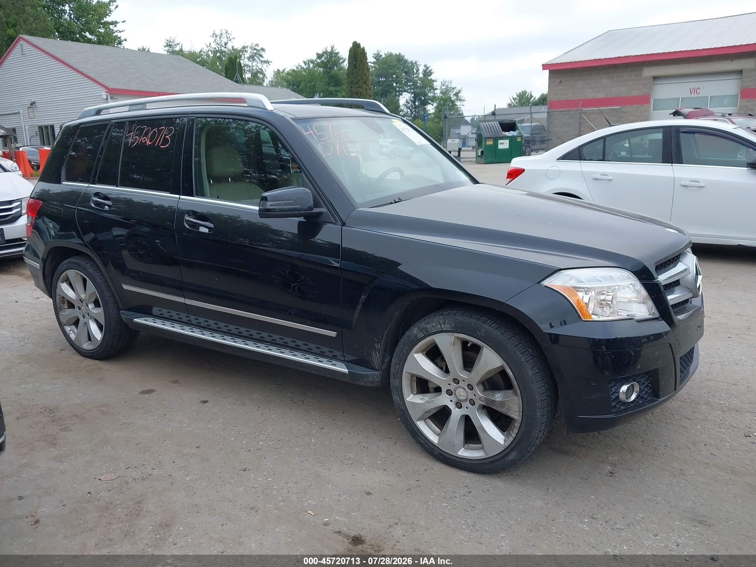 2010 Mercedes-benz Glk 350 4matic Black vin: WDCGG8HB4AF380175