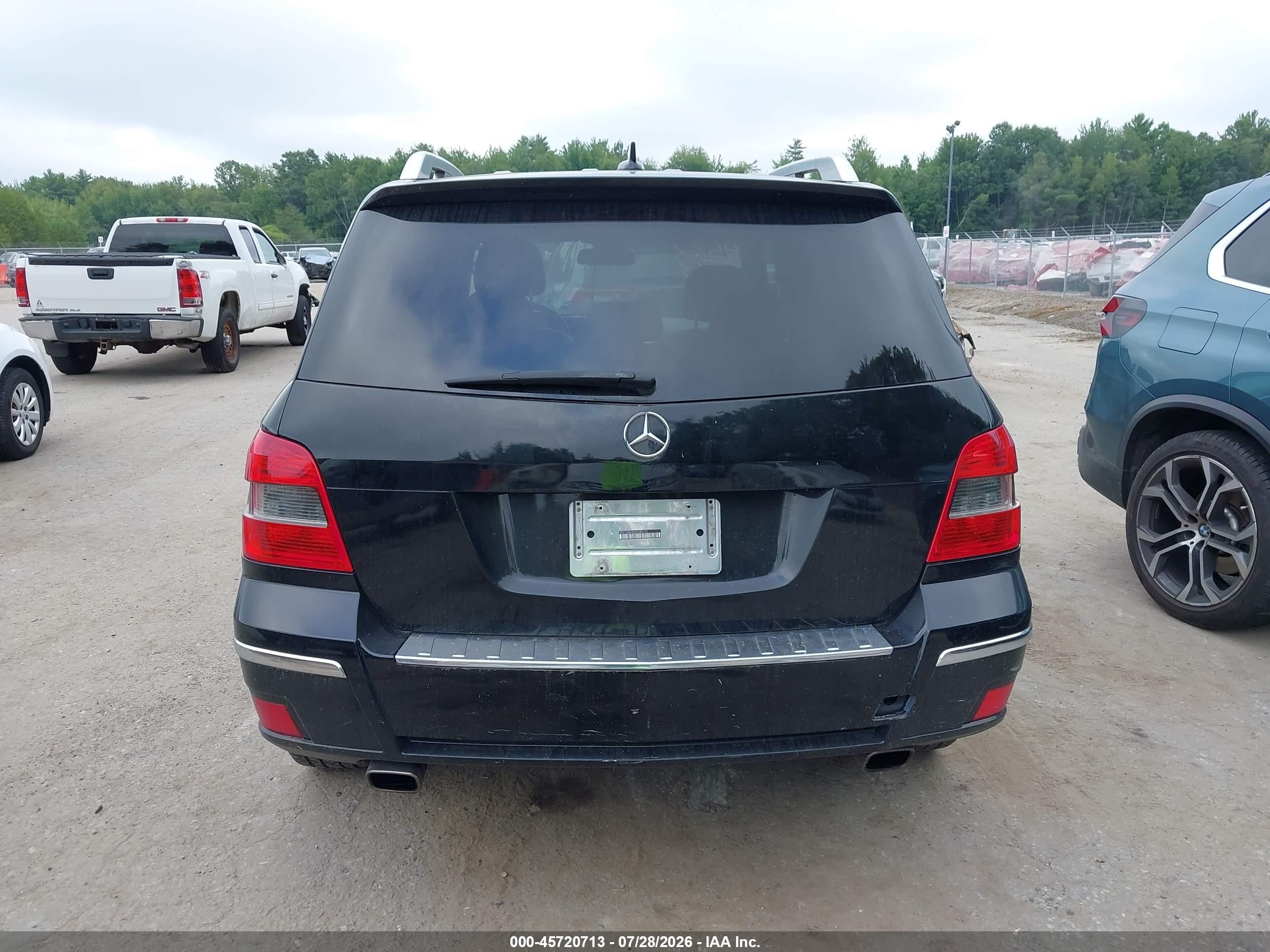 2010 Mercedes-benz Glk 350 4matic Black vin: WDCGG8HB4AF380175