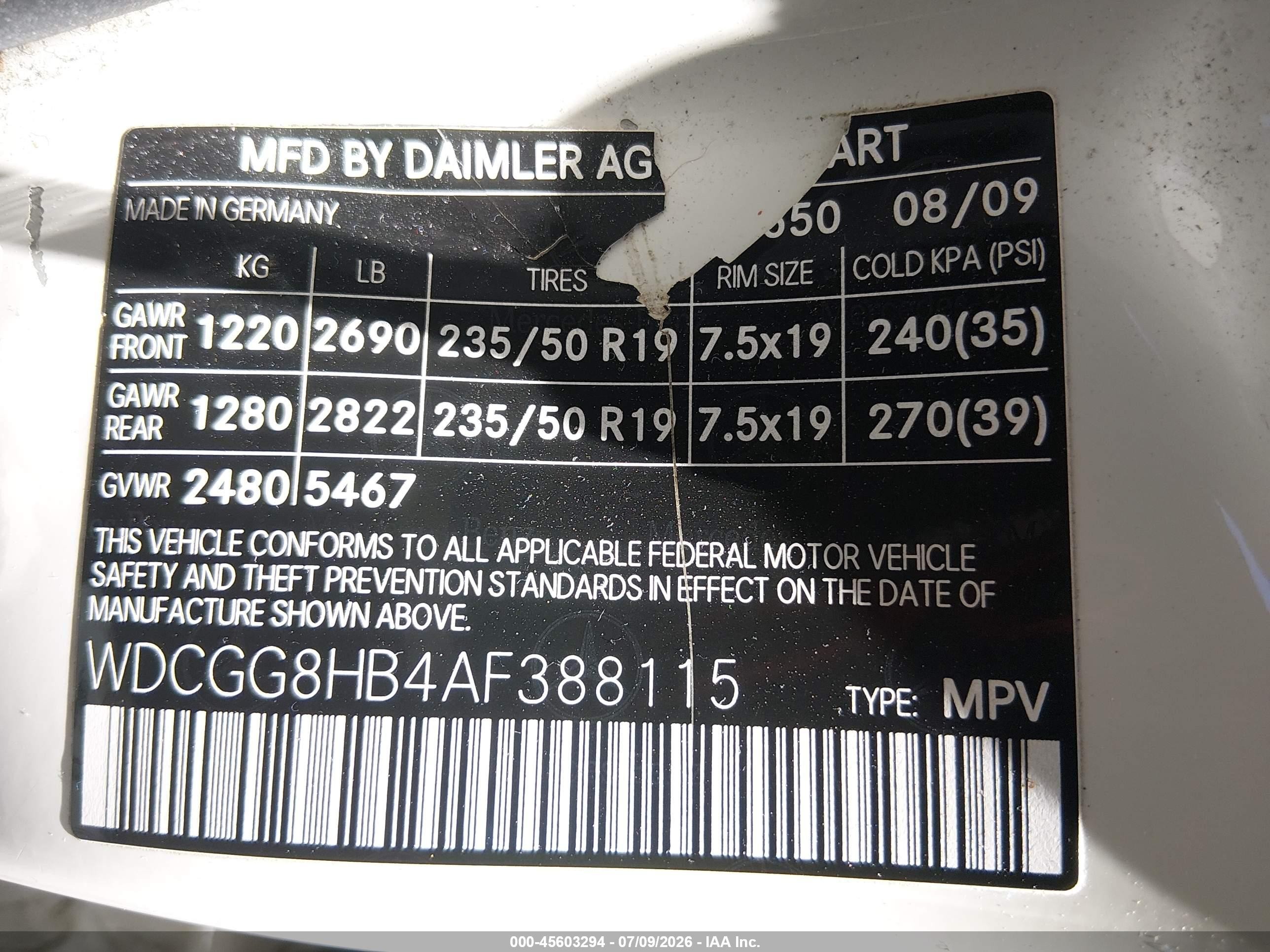 2010 Mercedes-benz Glk 350 4matic White vin: WDCGG8HB4AF388115