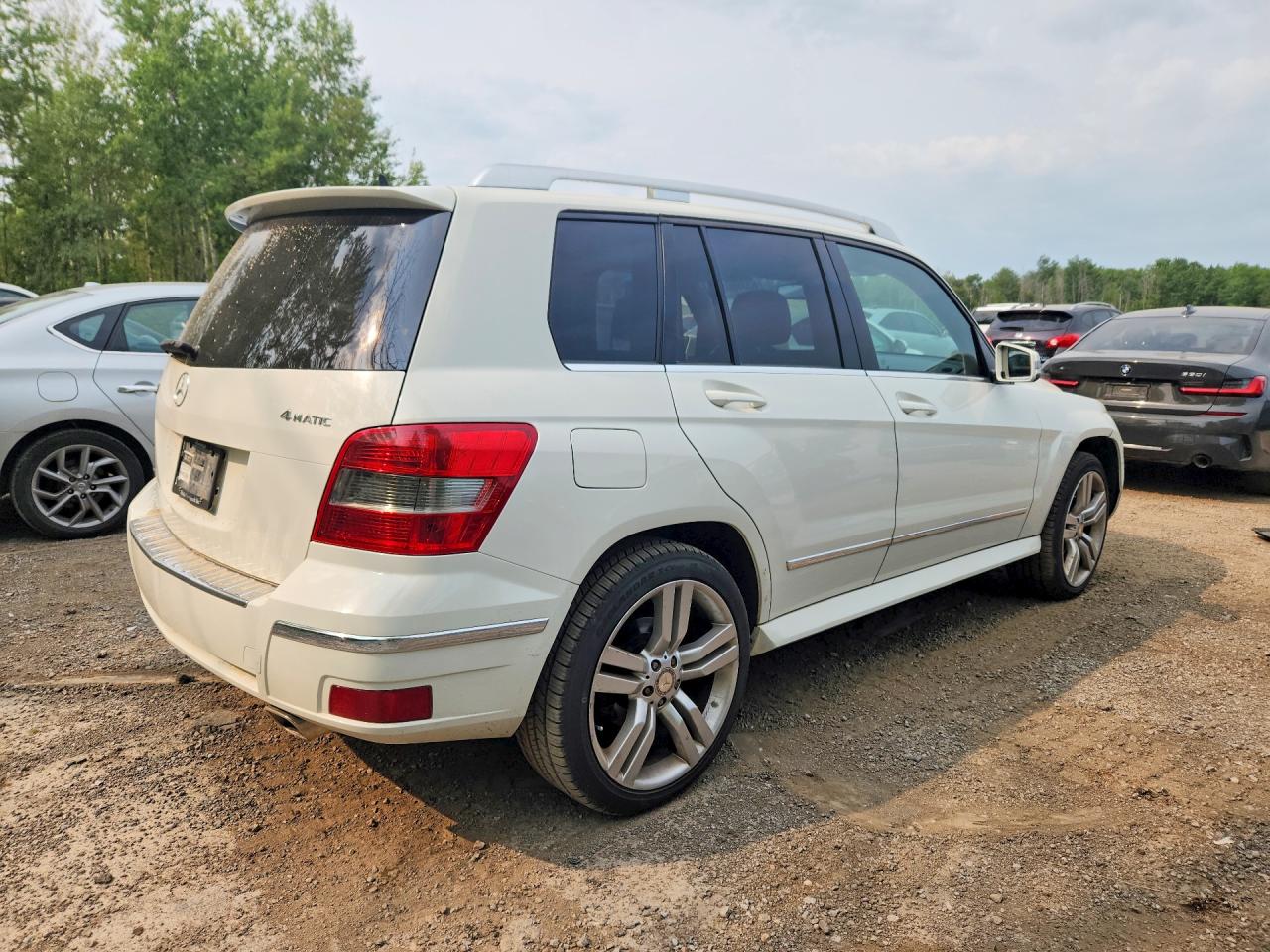 2010 Mercedes-benz Glk 350 4matic Белый vin: WDCGG8HB4AF450256