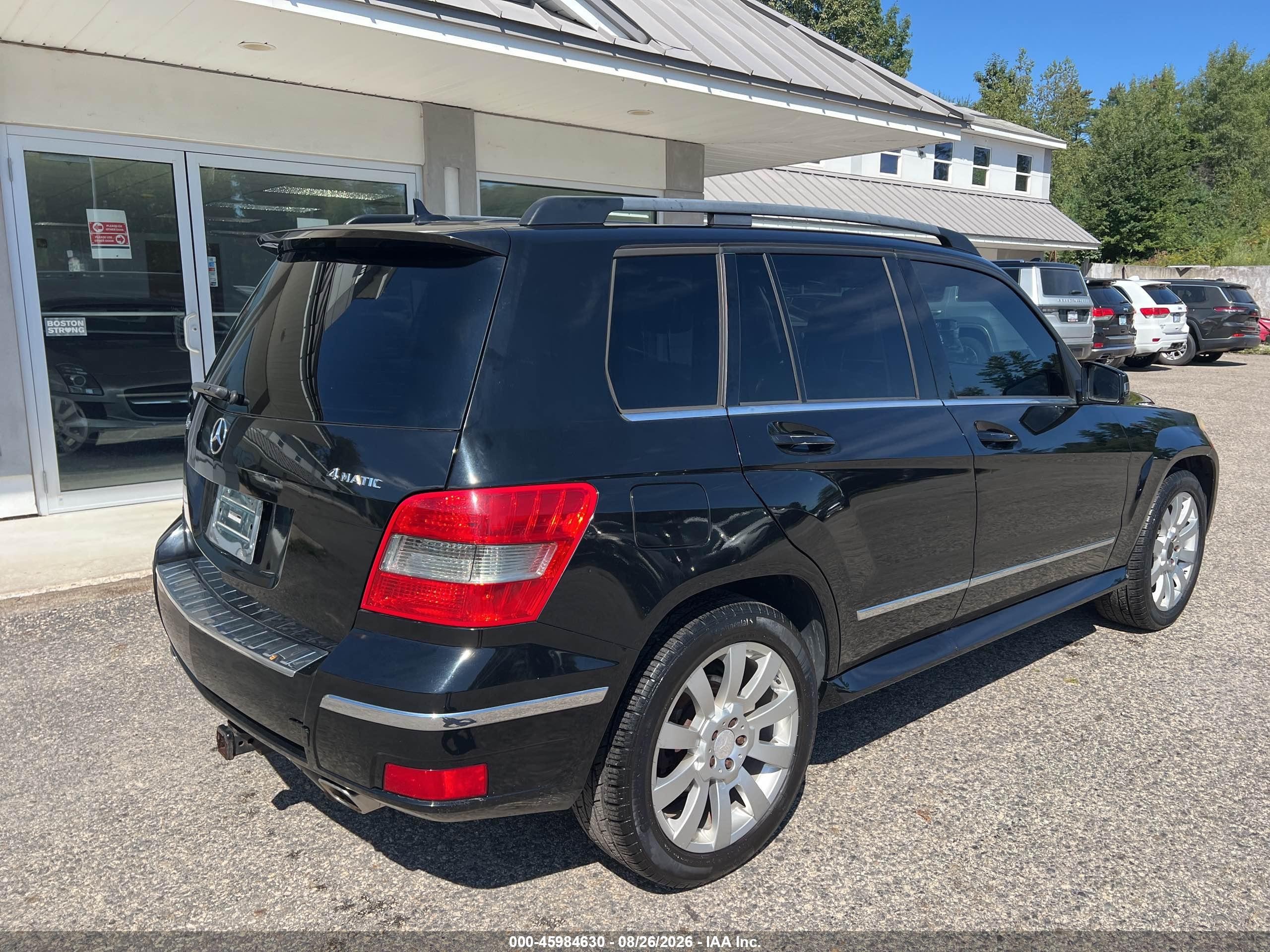 2010 Mercedes-benz Glk 350 4matic Black vin: WDCGG8HB4AF486755
