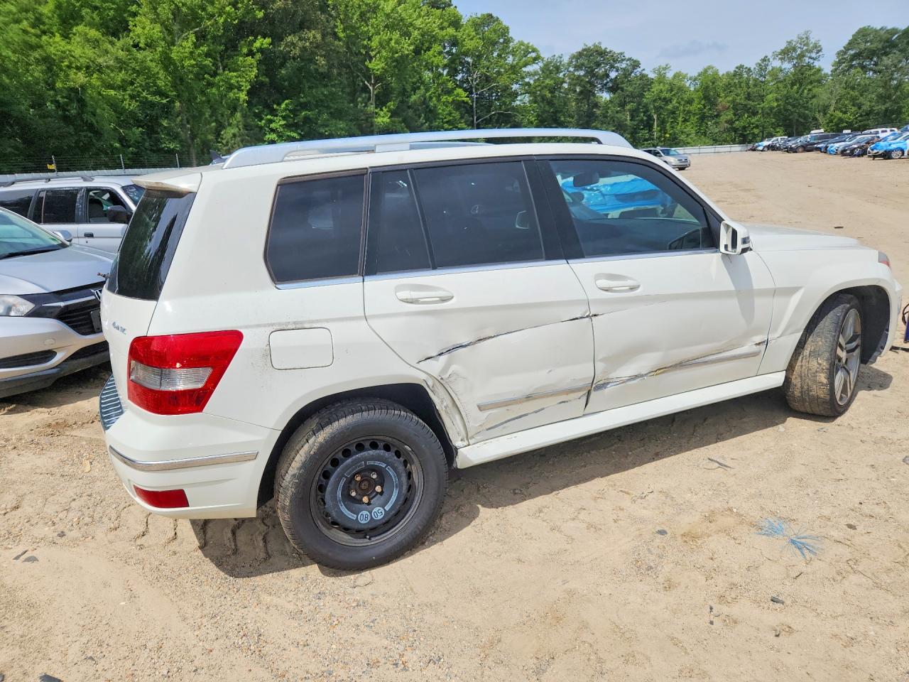 2010 Mercedes-benz Glk 350 4matic White vin: WDCGG8HB4AF487081