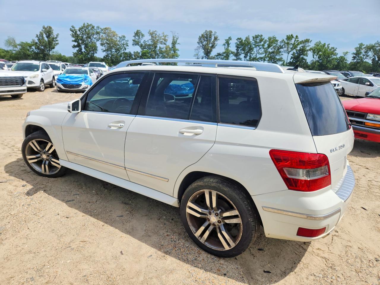 2010 Mercedes-benz Glk 350 4matic White vin: WDCGG8HB4AF487081