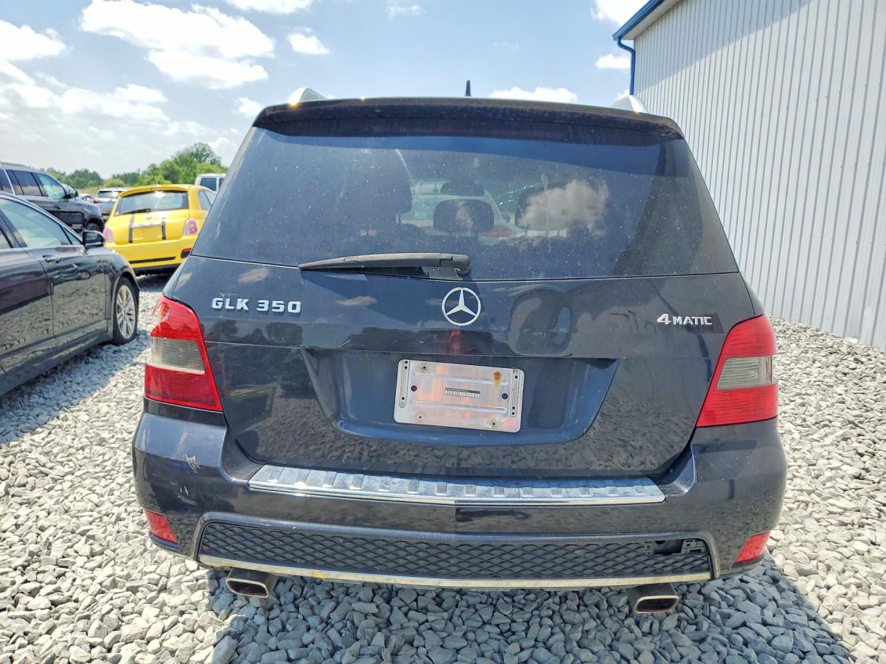 2011 Mercedes-benz Glk 350 4matic Black vin: WDCGG8HB4BF596576