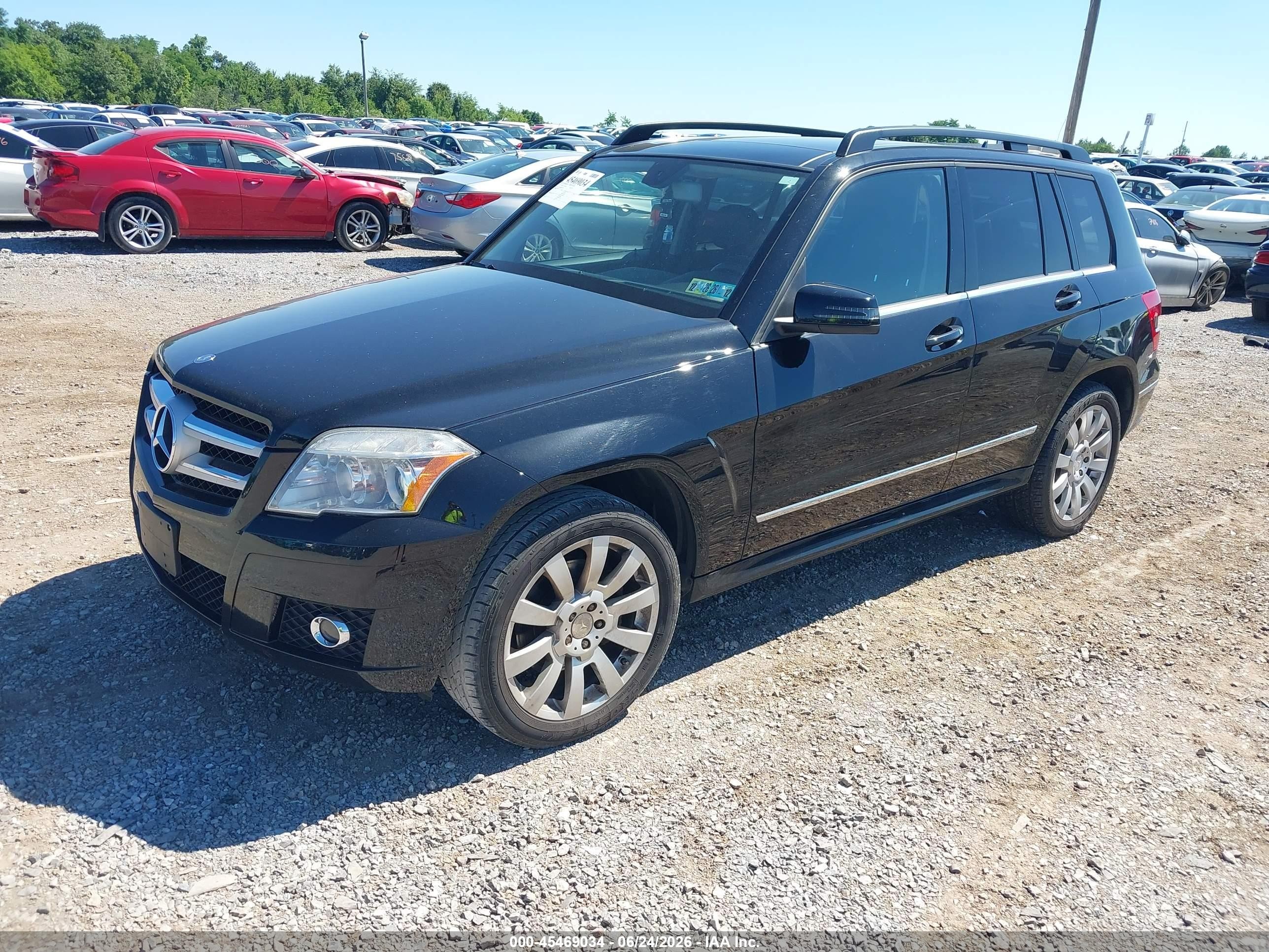 2012 Mercedes-benz Glk 350 4matic Black vin: WDCGG8HB4CF799923