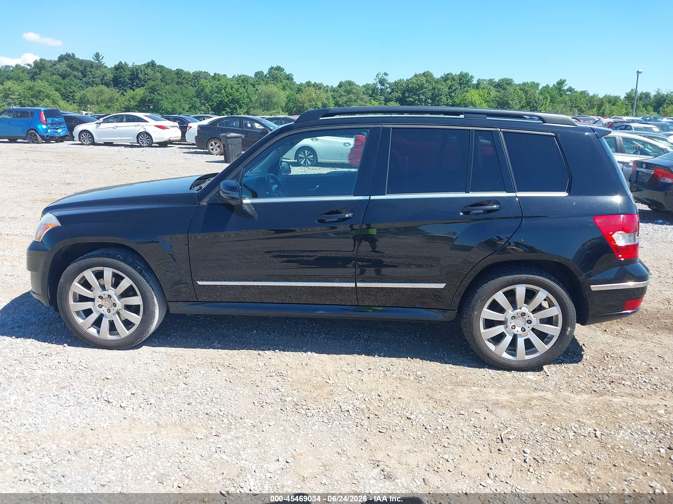 2012 Mercedes-benz Glk 350 4matic Black vin: WDCGG8HB4CF799923
