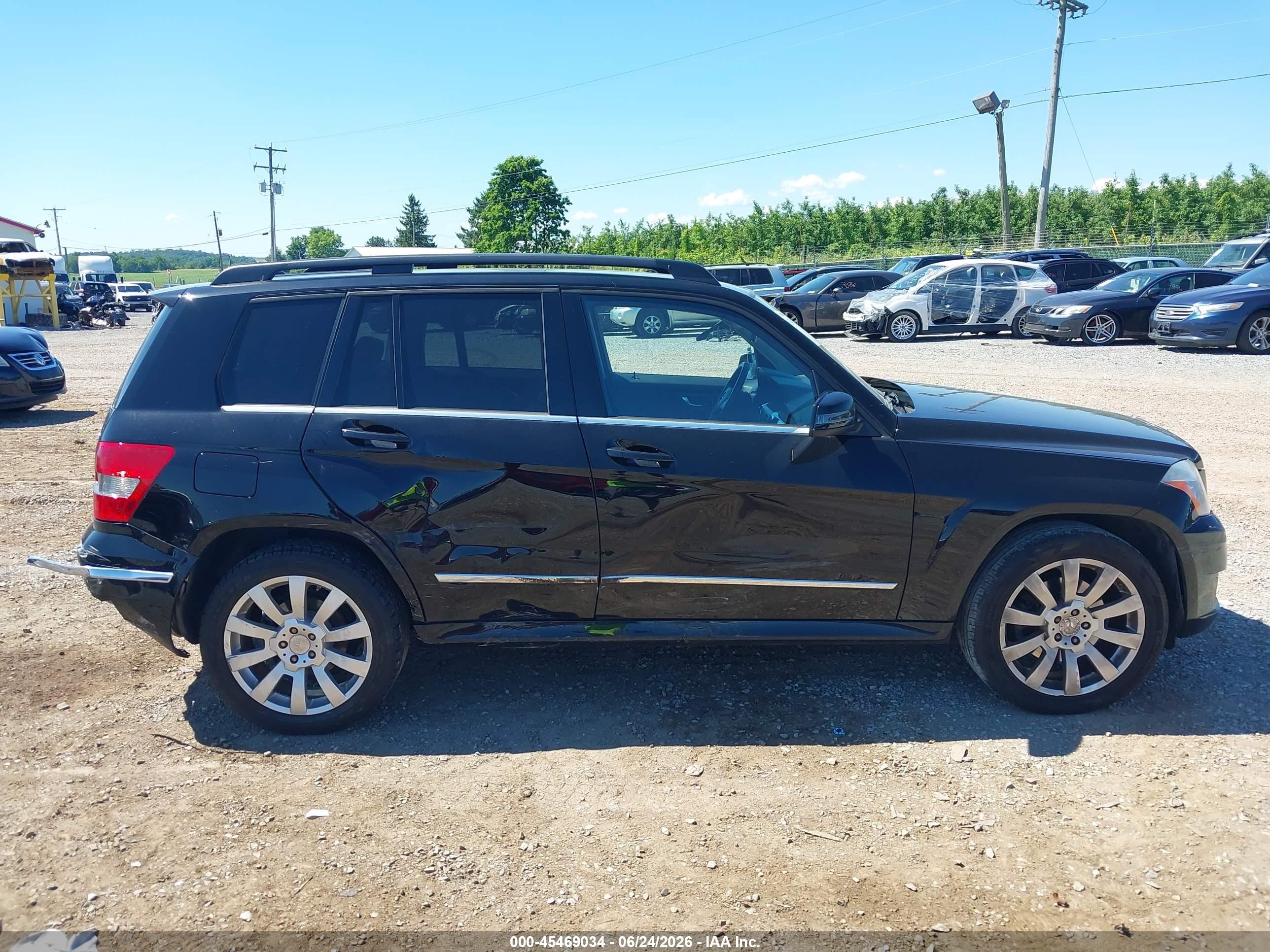 2012 Mercedes-benz Glk 350 4matic Black vin: WDCGG8HB4CF799923