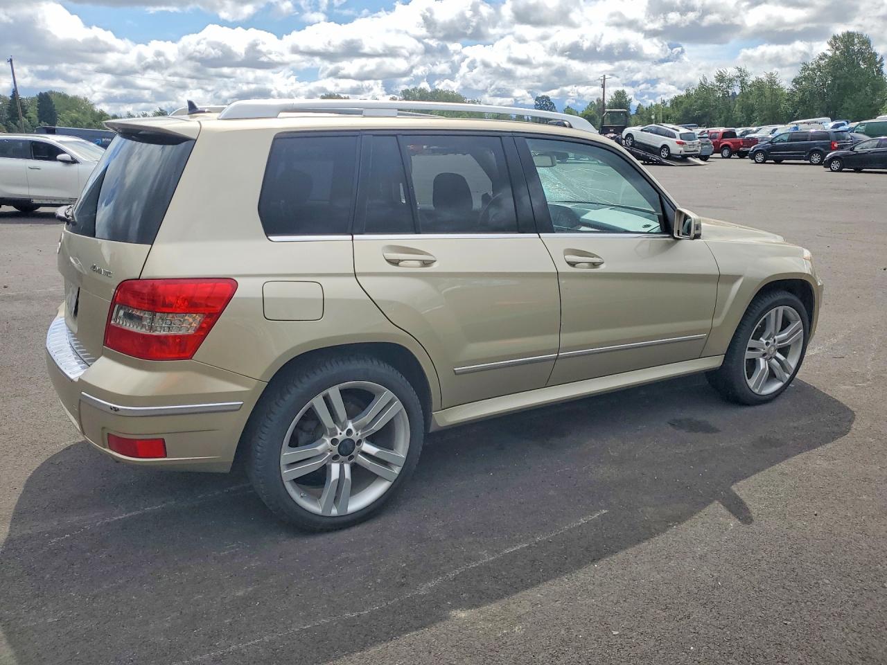 2012 Mercedes-benz Glk 350 4matic Beige vin: WDCGG8HB4CF825243