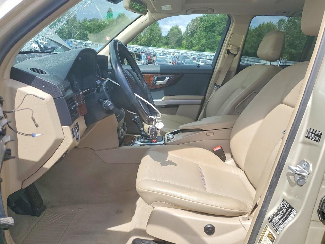 2012 Mercedes-benz Glk 350 4matic Beige vin: WDCGG8HB4CF825243