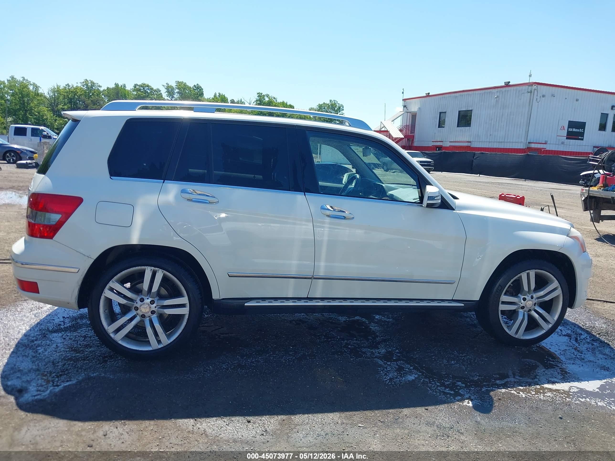 2012 Mercedes-benz Glk 350 4matic White vin: WDCGG8HB4CF846206