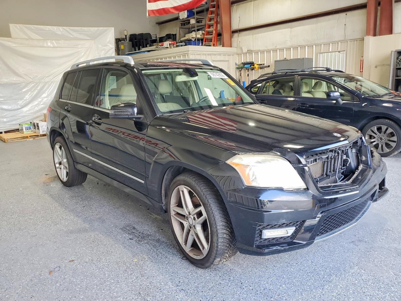2012 Mercedes-benz Glk 350 4matic Black vin: WDCGG8HB4CF866584
