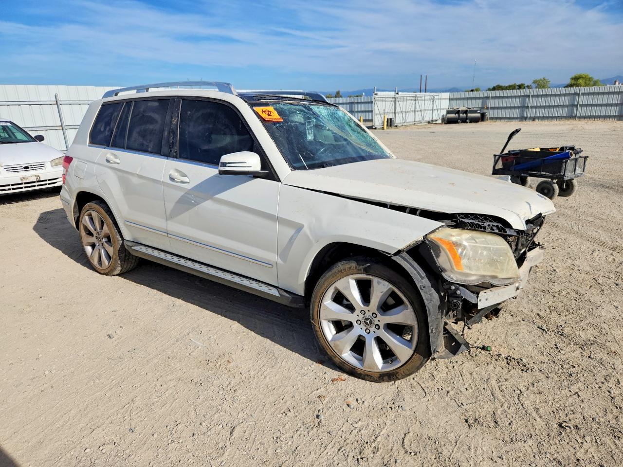 2010 Mercedes-benz Glk 350 4matic Белый vin: WDCGG8HB5AF260885