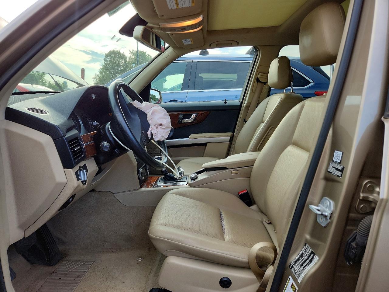 2010 Mercedes-benz Glk 350 4matic Желто-коричневый vin: WDCGG8HB5AF320731