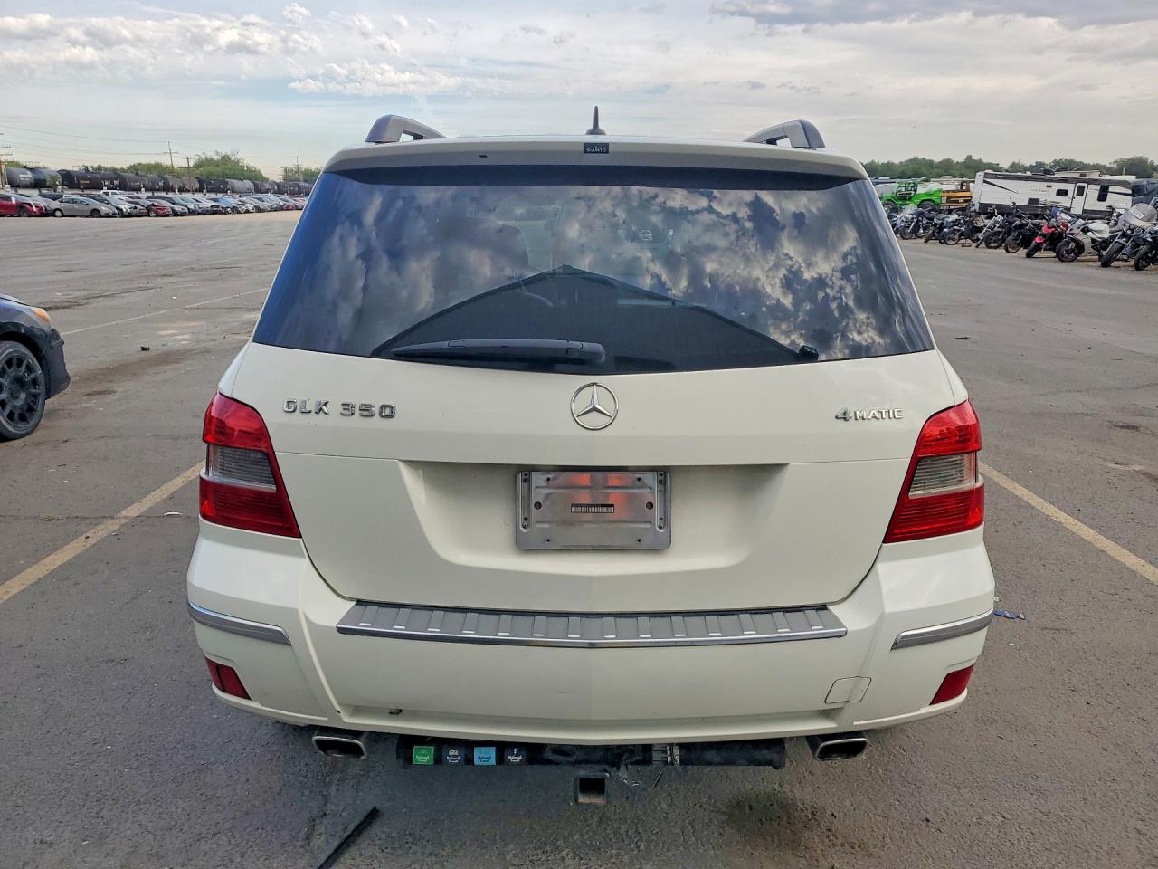 2010 Mercedes-benz Glk 350 4matic White vin: WDCGG8HB5AF322205