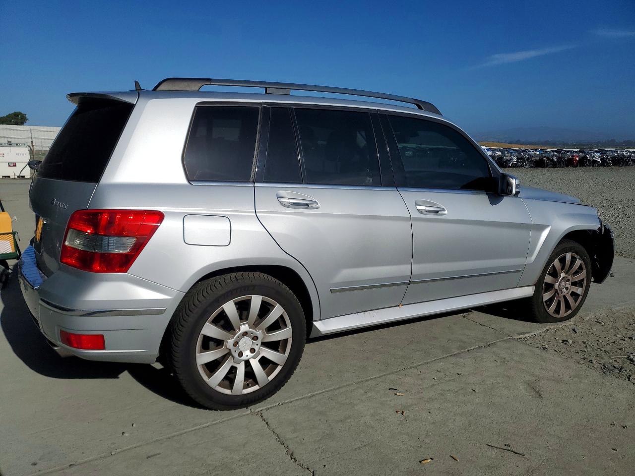 2010 Mercedes-benz Glk 350 4matic Silver vin: WDCGG8HB5AF326948