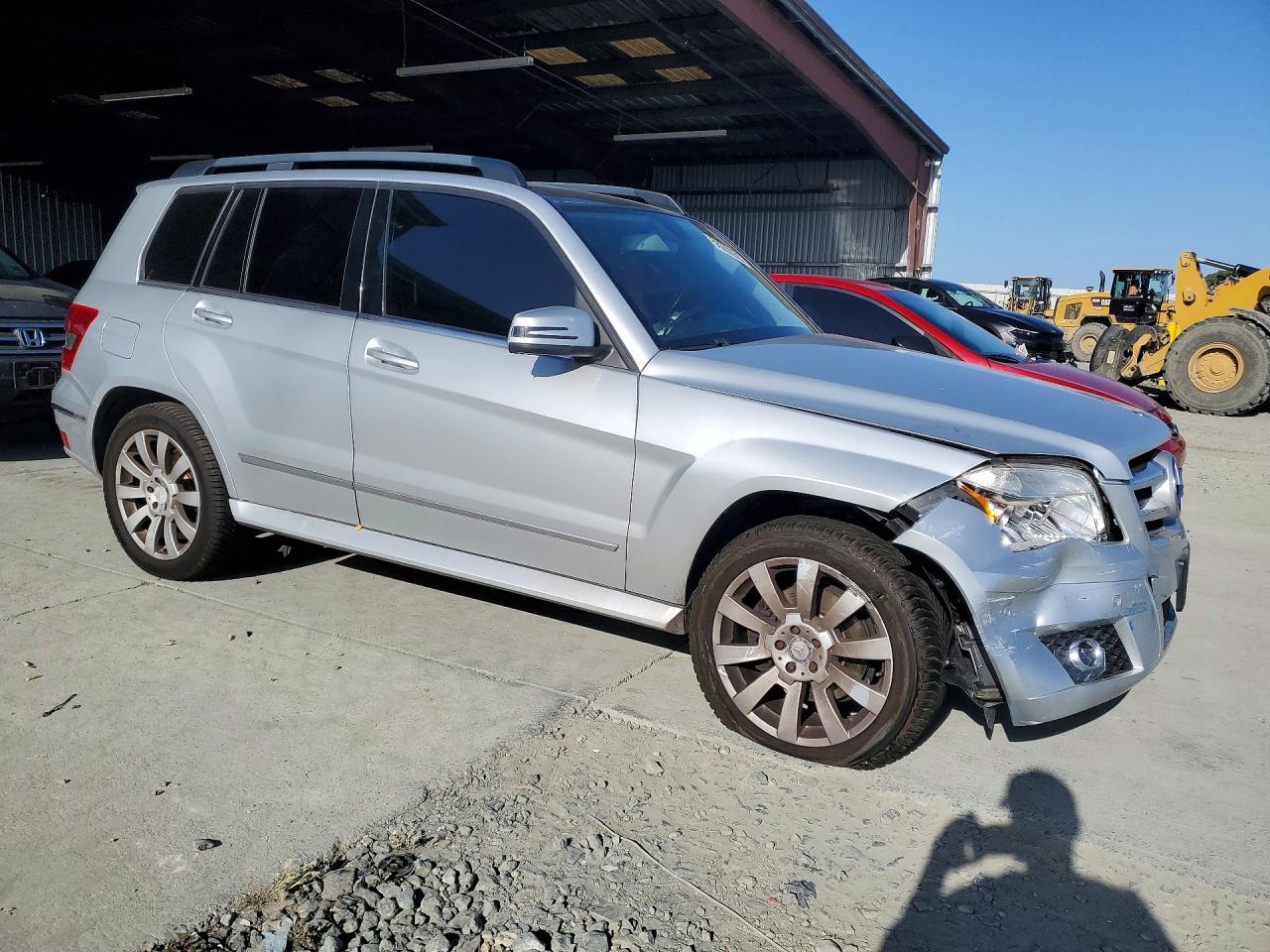 2010 Mercedes-benz Glk 350 4matic Silver vin: WDCGG8HB5AF326948