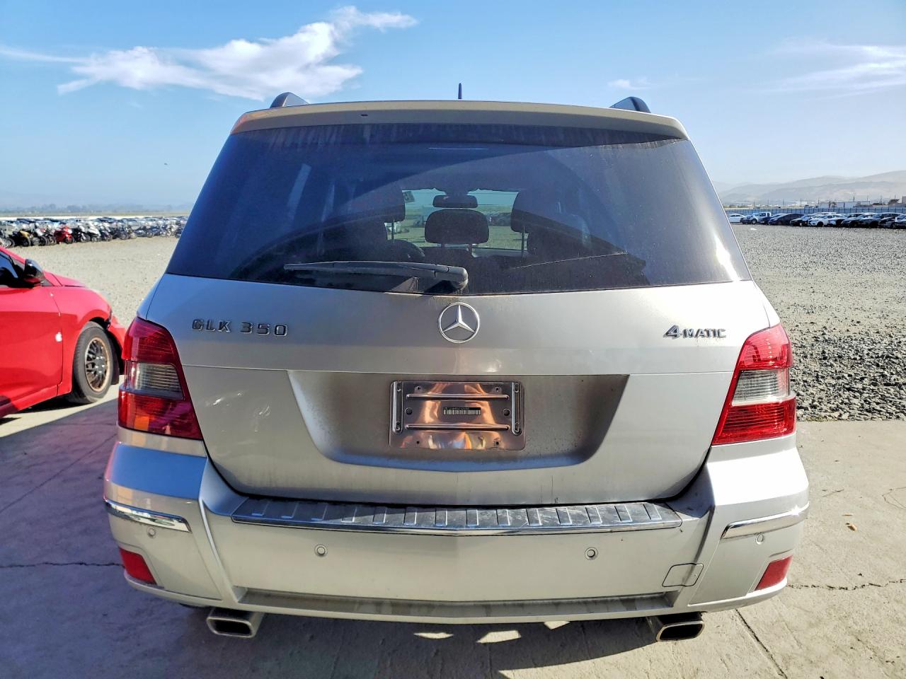 2010 Mercedes-benz Glk 350 4matic Silver vin: WDCGG8HB5AF326948