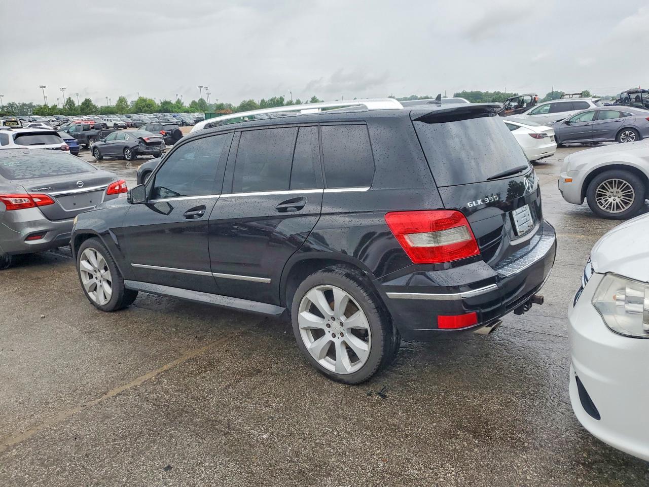 2010 Mercedes-benz Glk 350 4matic Черный vin: WDCGG8HB5AF370190
