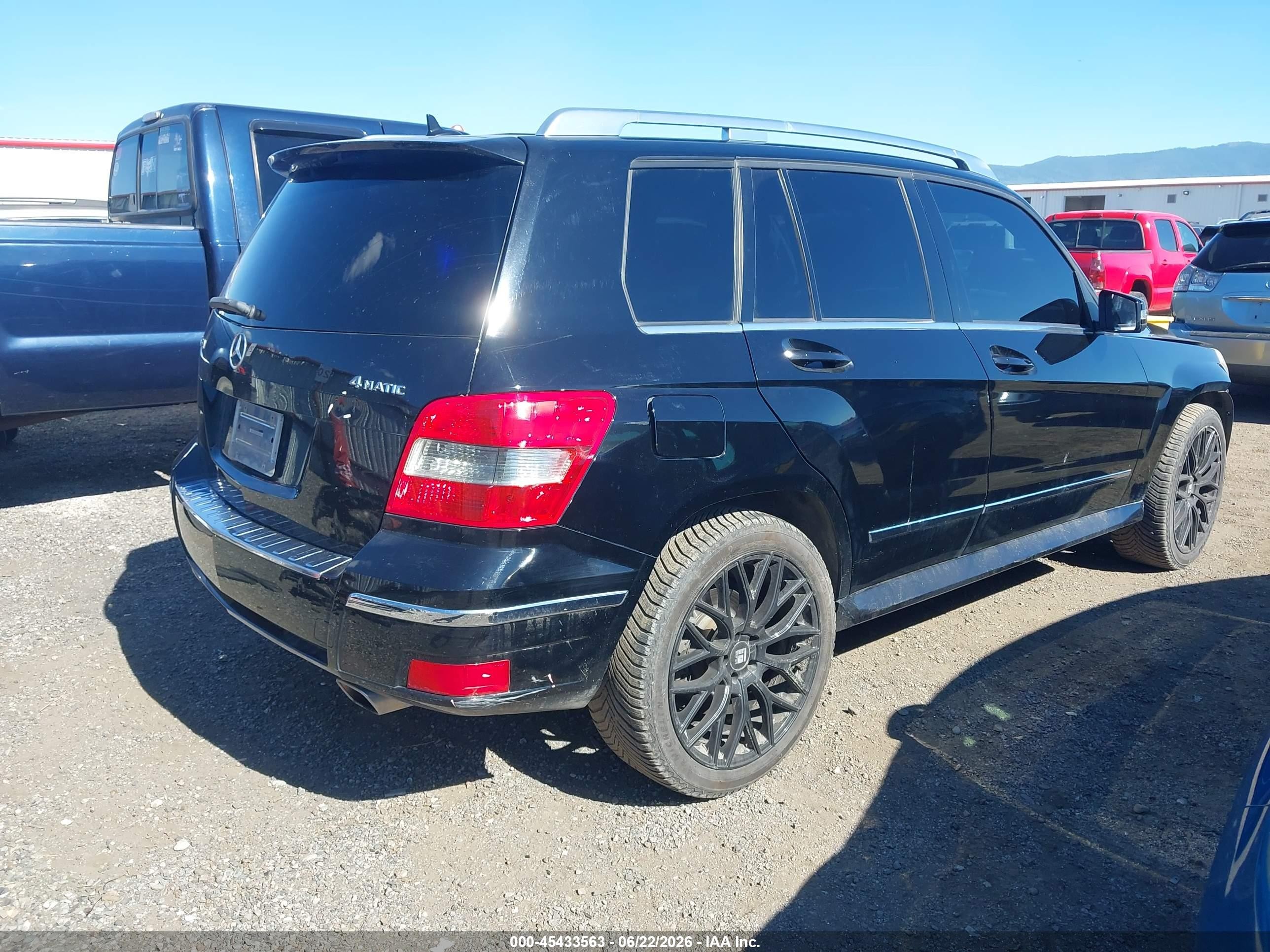 2010 Mercedes-benz Glk 350 4matic Черный vin: WDCGG8HB5AF404001
