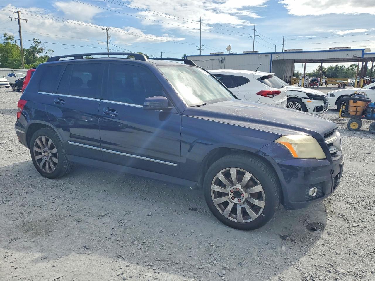 2010 Mercedes-benz Glk 350 4matic Blue vin: WDCGG8HB5AF411837