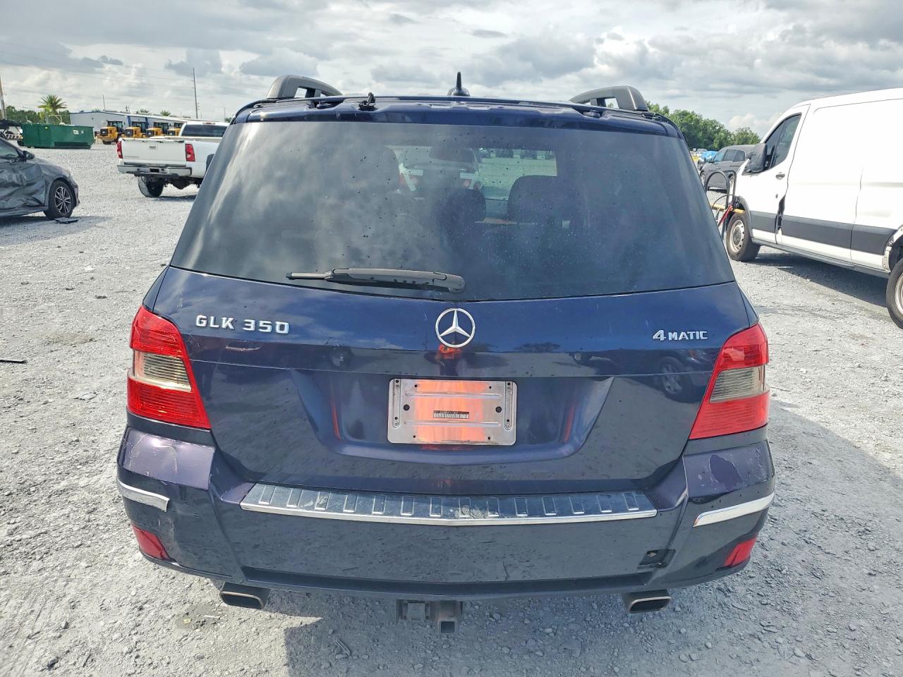 2010 Mercedes-benz Glk 350 4matic Blue vin: WDCGG8HB5AF411837