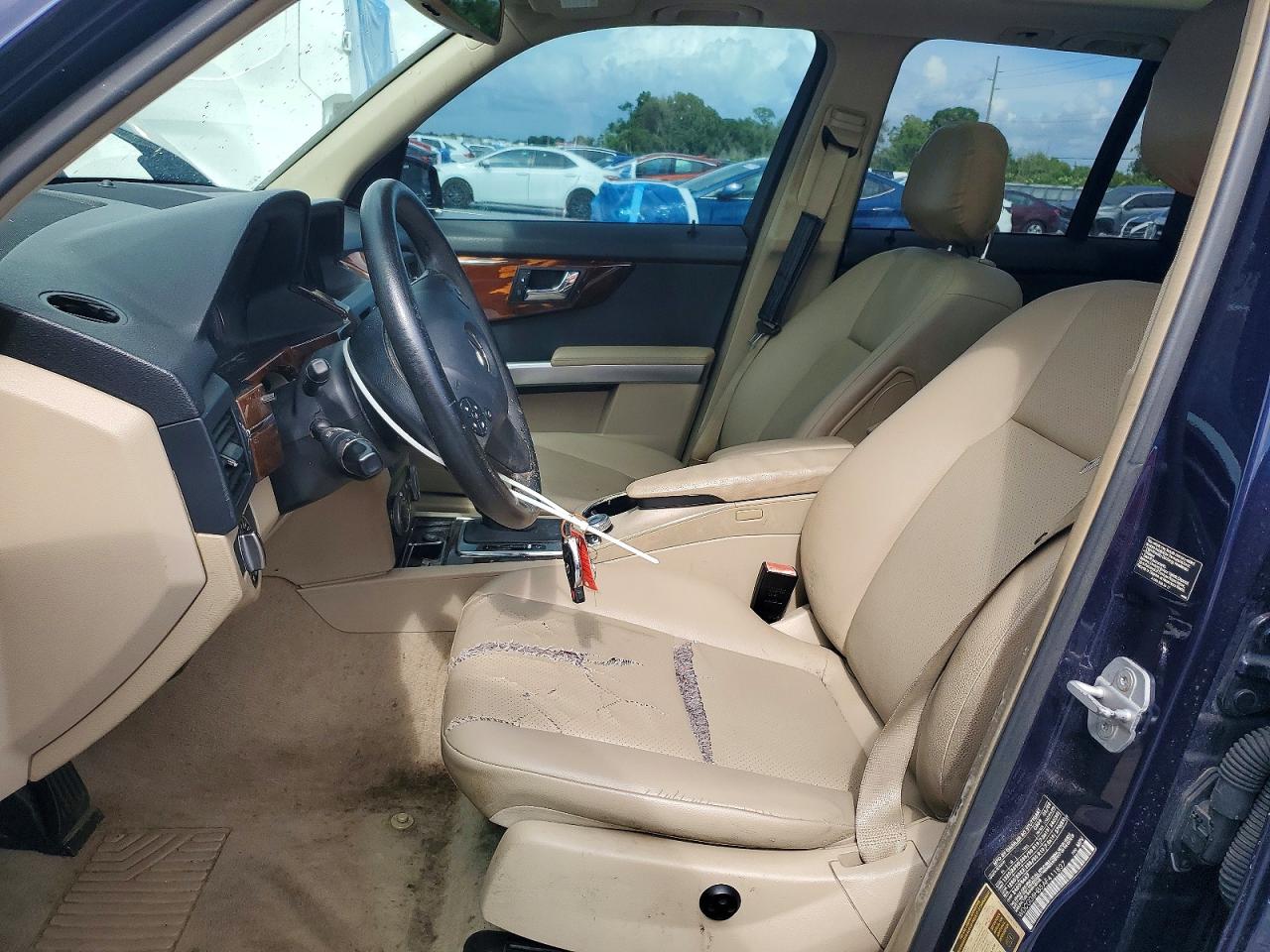 2010 Mercedes-benz Glk 350 4matic Blue vin: WDCGG8HB5AF411837