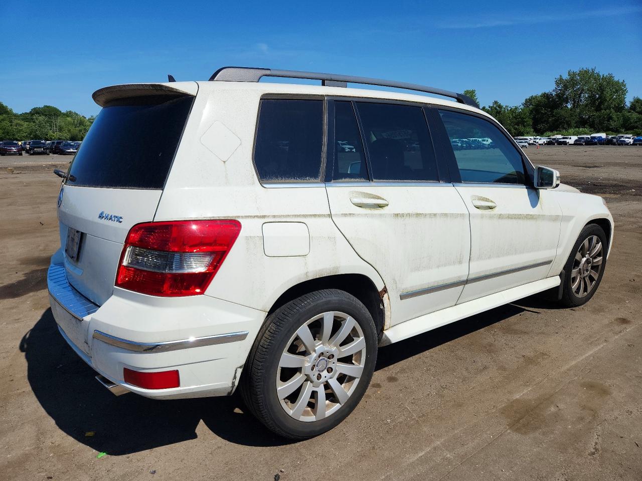 2010 Mercedes-benz Glk 350 4matic White vin: WDCGG8HB5AF460116