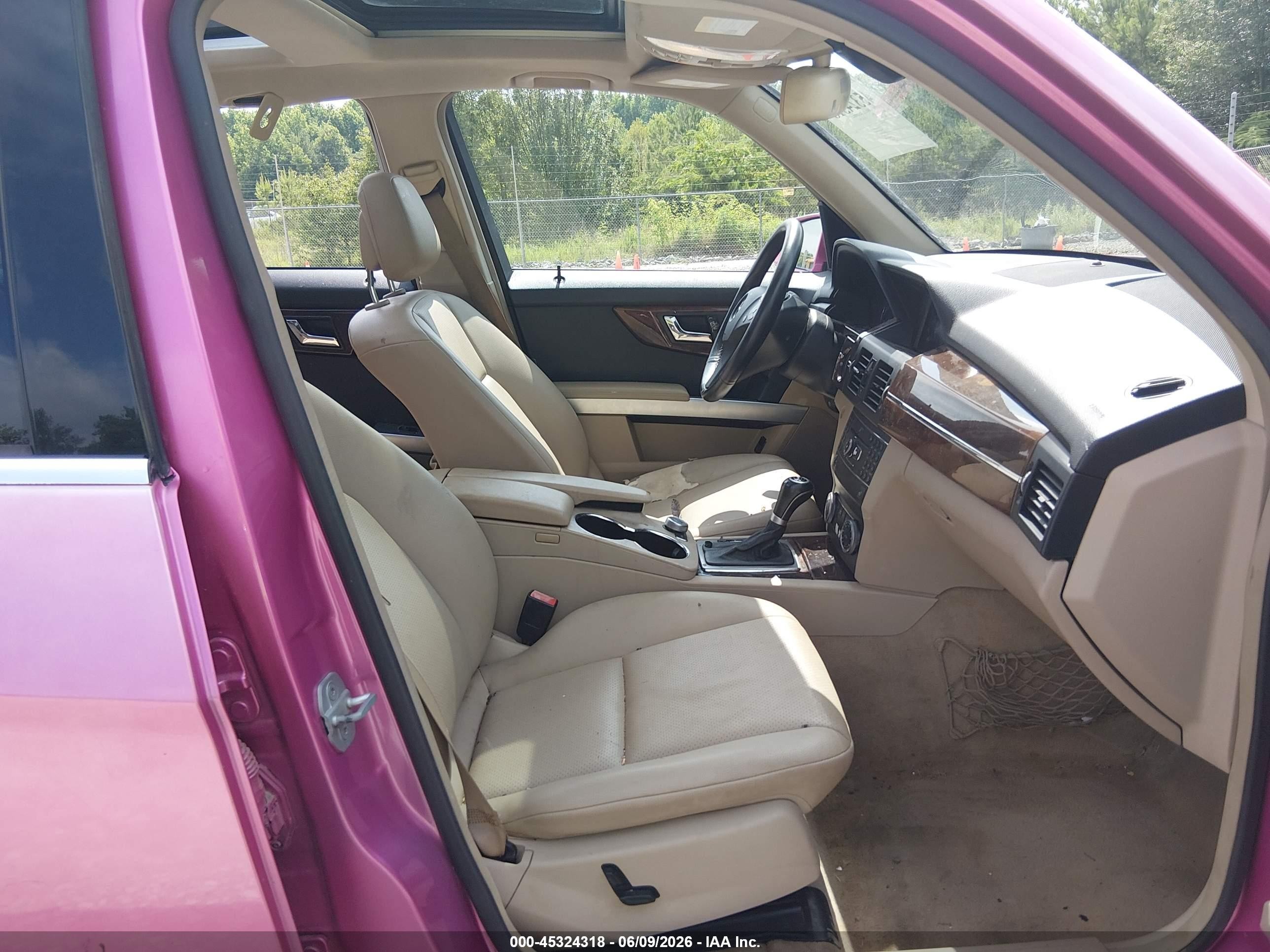 2010 Mercedes-benz Glk 350 4matic Pink vin: WDCGG8HB5AF484710