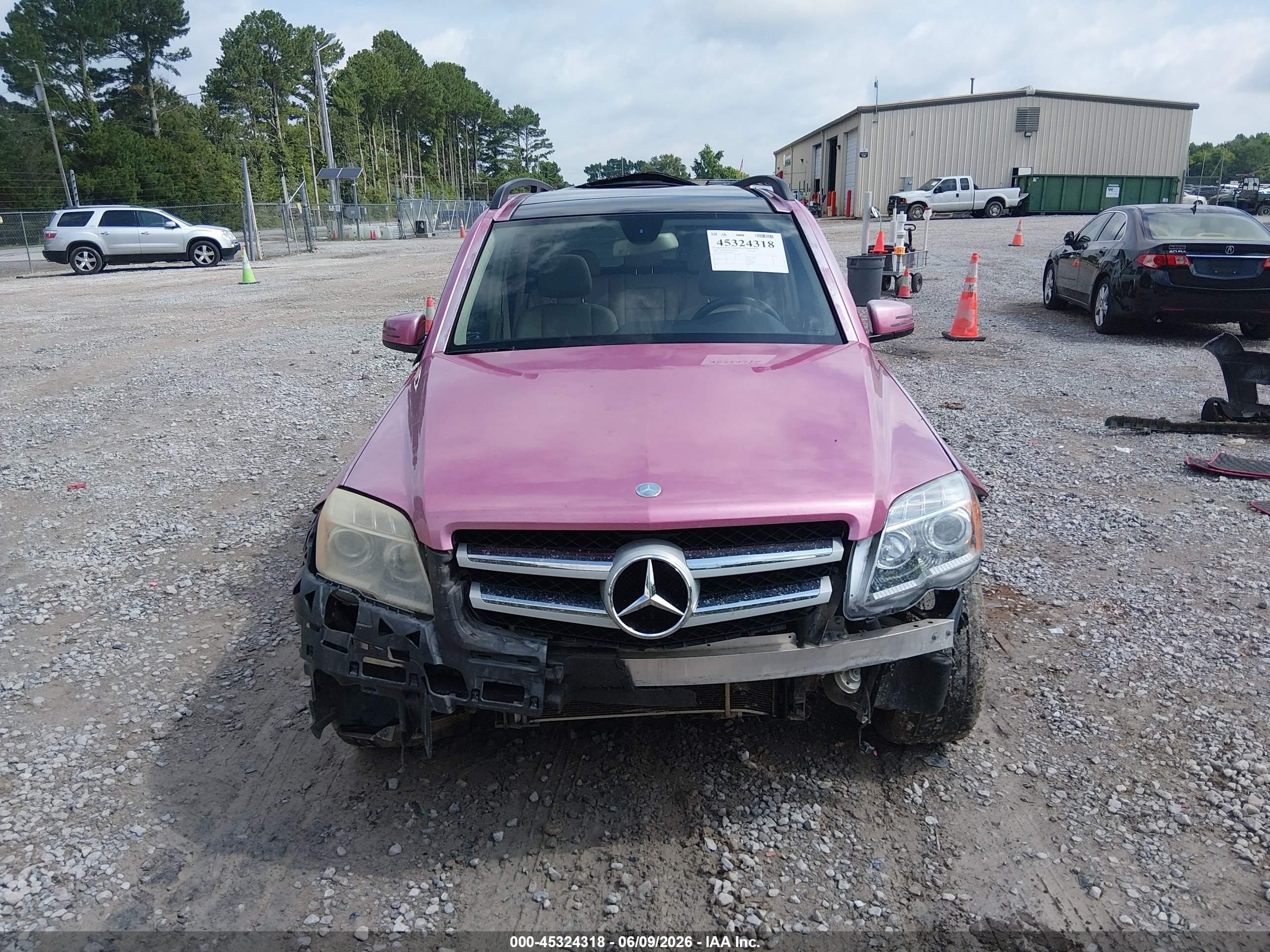 2010 Mercedes-benz Glk 350 4matic Pink vin: WDCGG8HB5AF484710