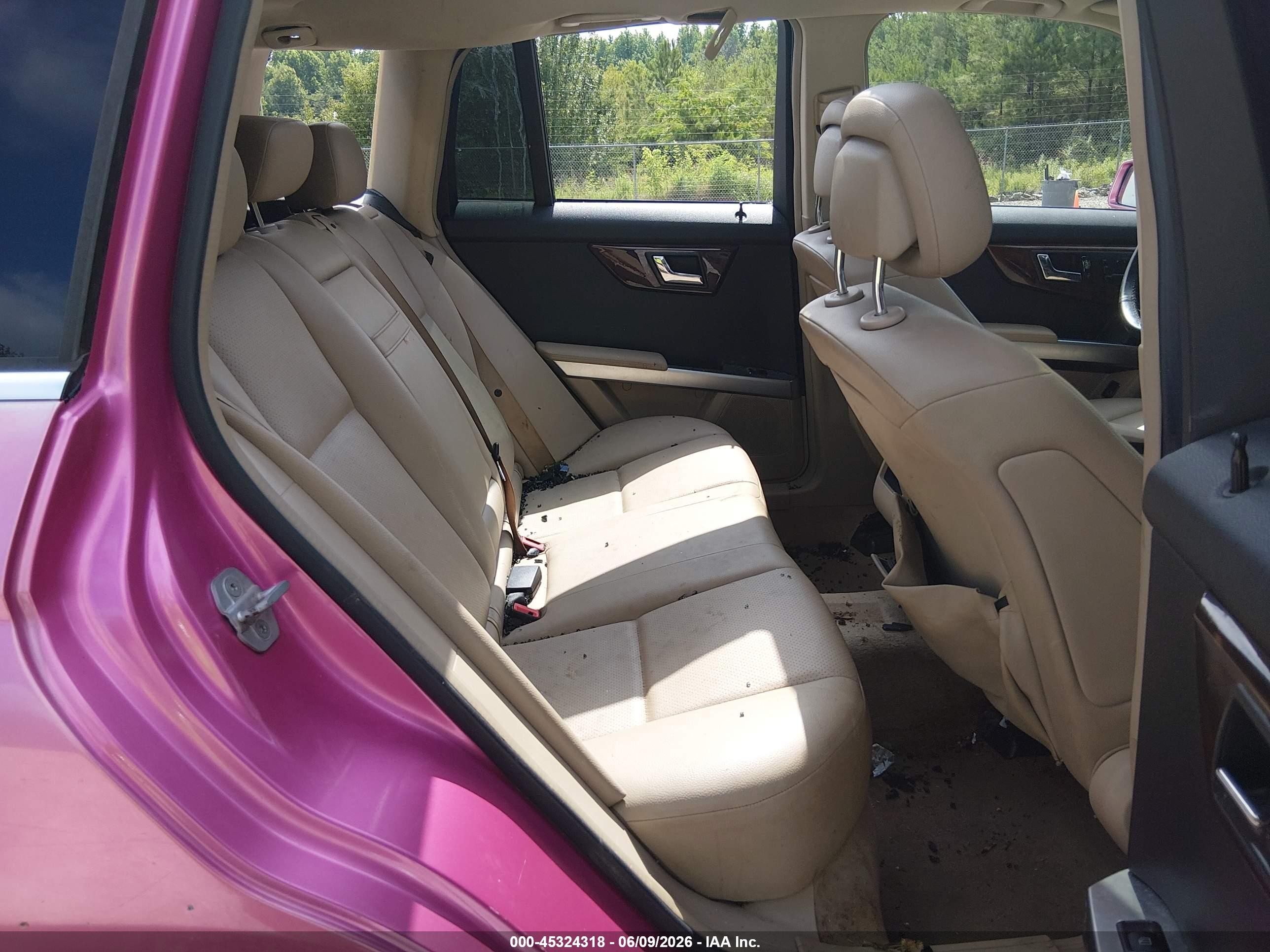 2010 Mercedes-benz Glk 350 4matic Pink vin: WDCGG8HB5AF484710