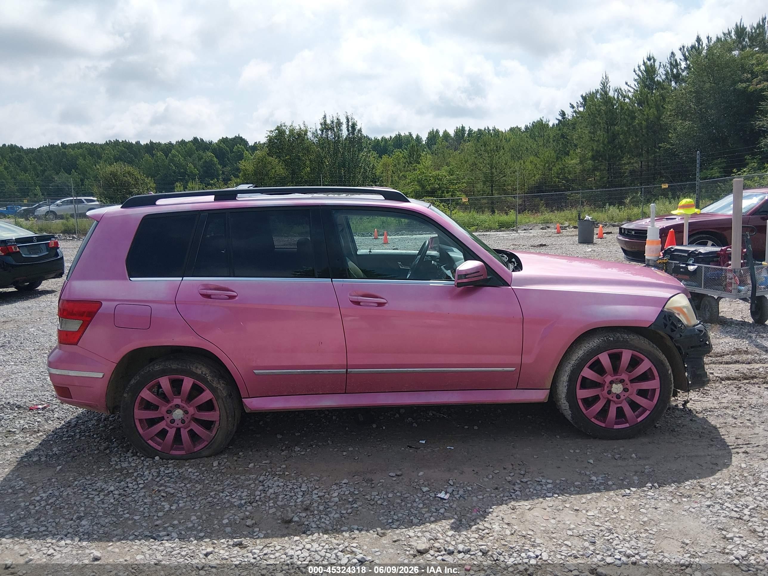 2010 Mercedes-benz Glk 350 4matic Pink vin: WDCGG8HB5AF484710