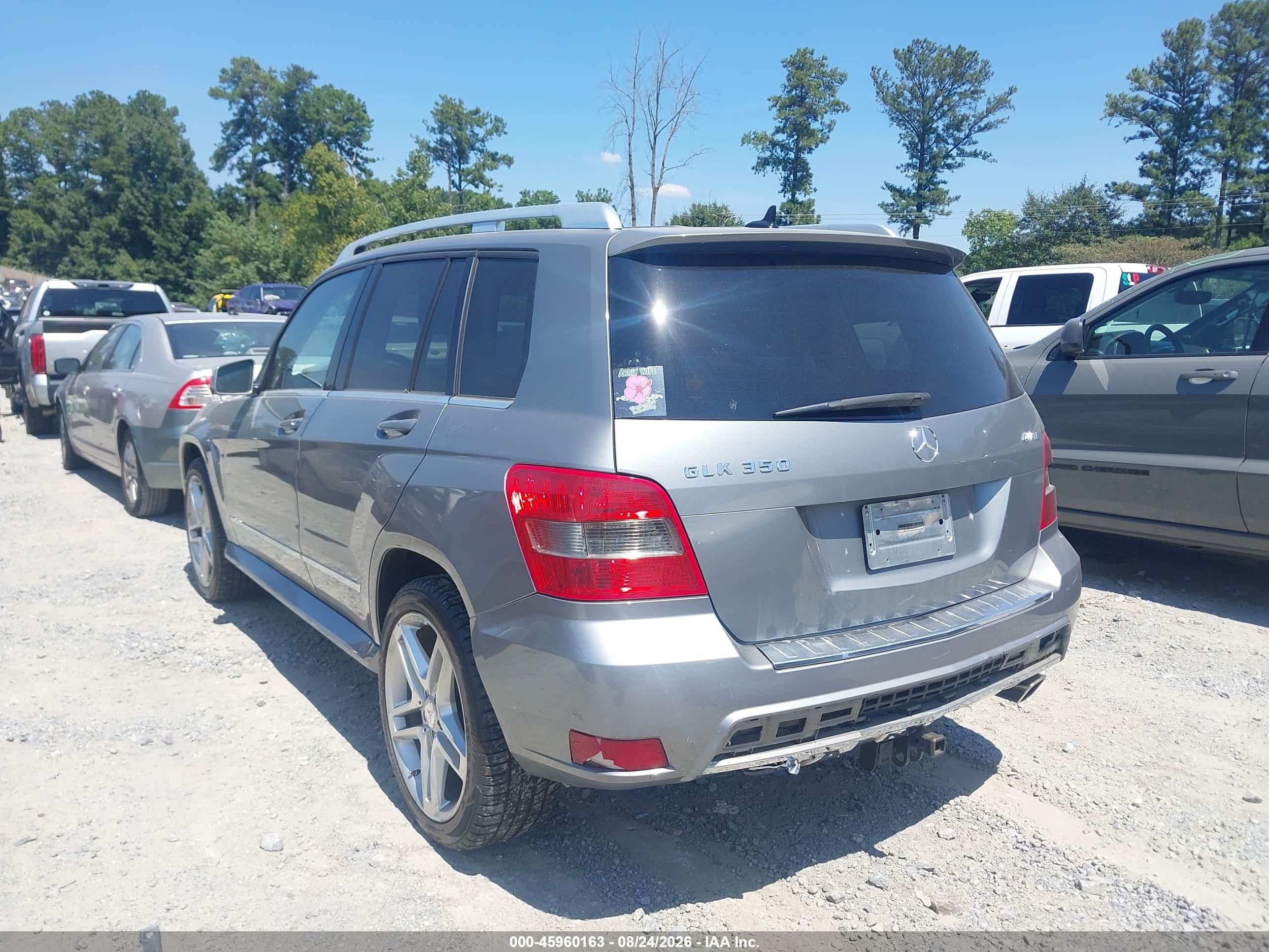 2010 Mercedes-benz Glk 350 4matic Silver vin: WDCGG8HB5AF505104