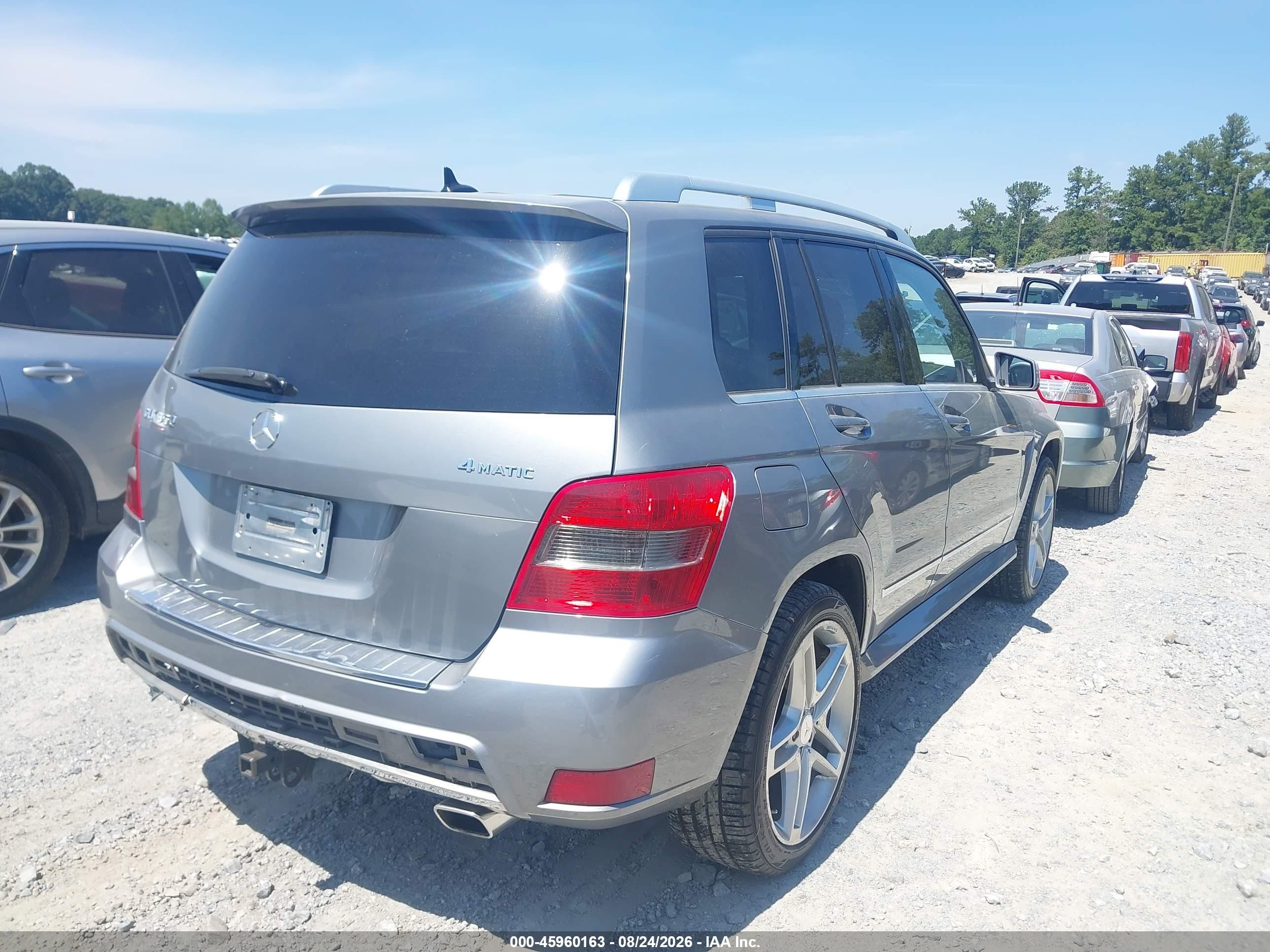 2010 Mercedes-benz Glk 350 4matic Silver vin: WDCGG8HB5AF505104