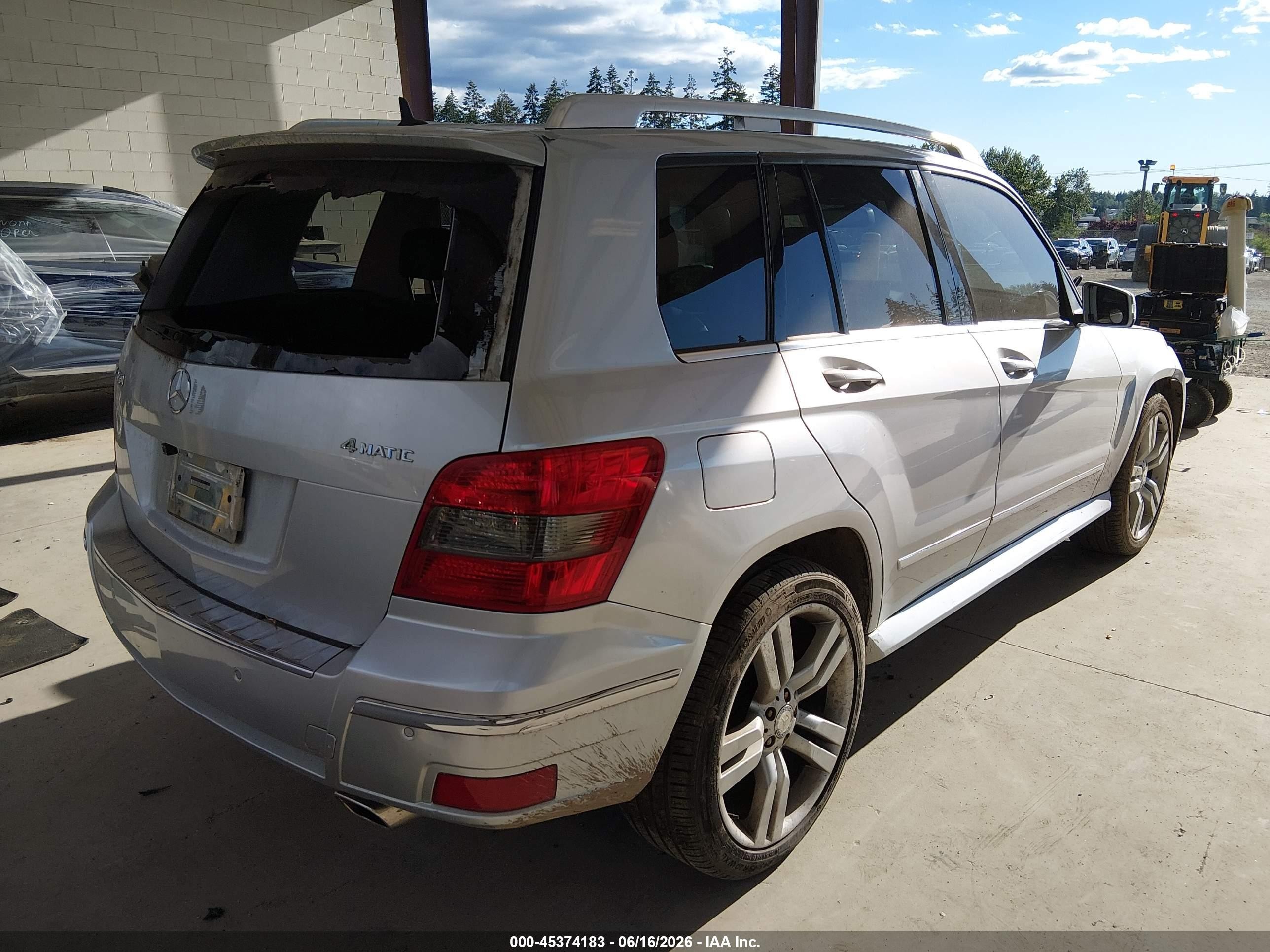 2010 Mercedes-benz Glk 350 4matic Серебряный vin: WDCGG8HB5AF511131