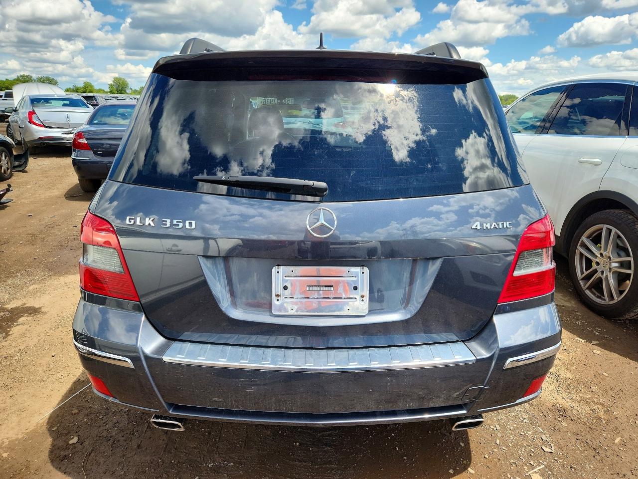 2011 Mercedes-benz Glk 350 4matic Gray vin: WDCGG8HB5BF529131