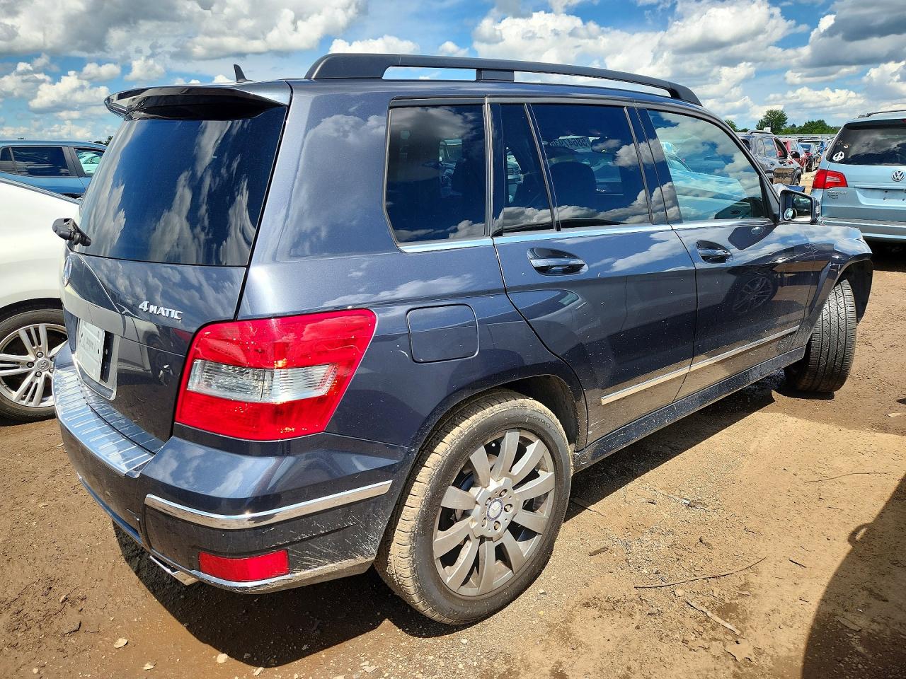 2011 Mercedes-benz Glk 350 4matic Gray vin: WDCGG8HB5BF529131