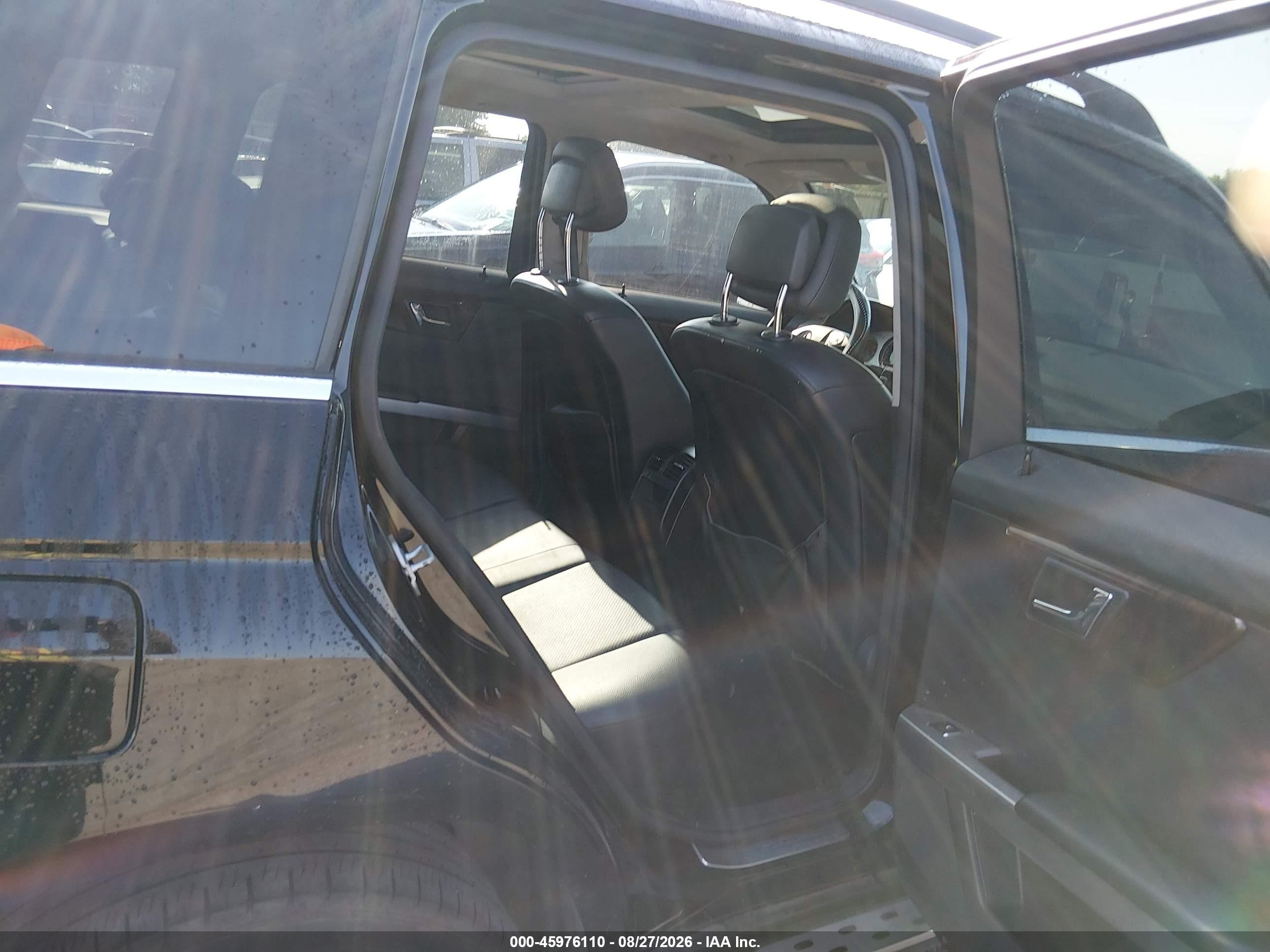 2011 Mercedes-benz Glk 350 4matic Black vin: WDCGG8HB5BF534796